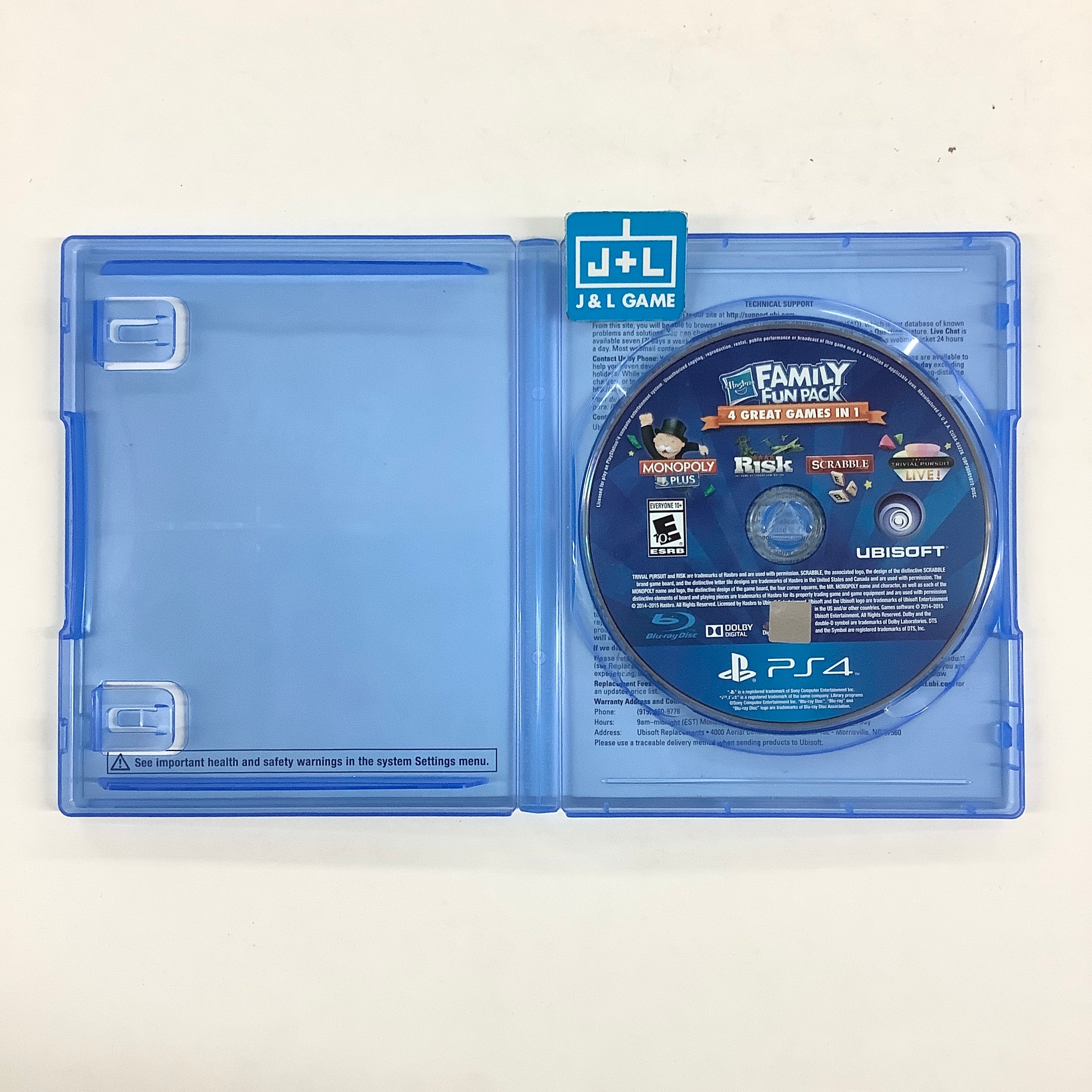 Hasbro Family Fun Pack - (PS4) PlayStation 4 [Pre-Owned] Video Games Ubisoft