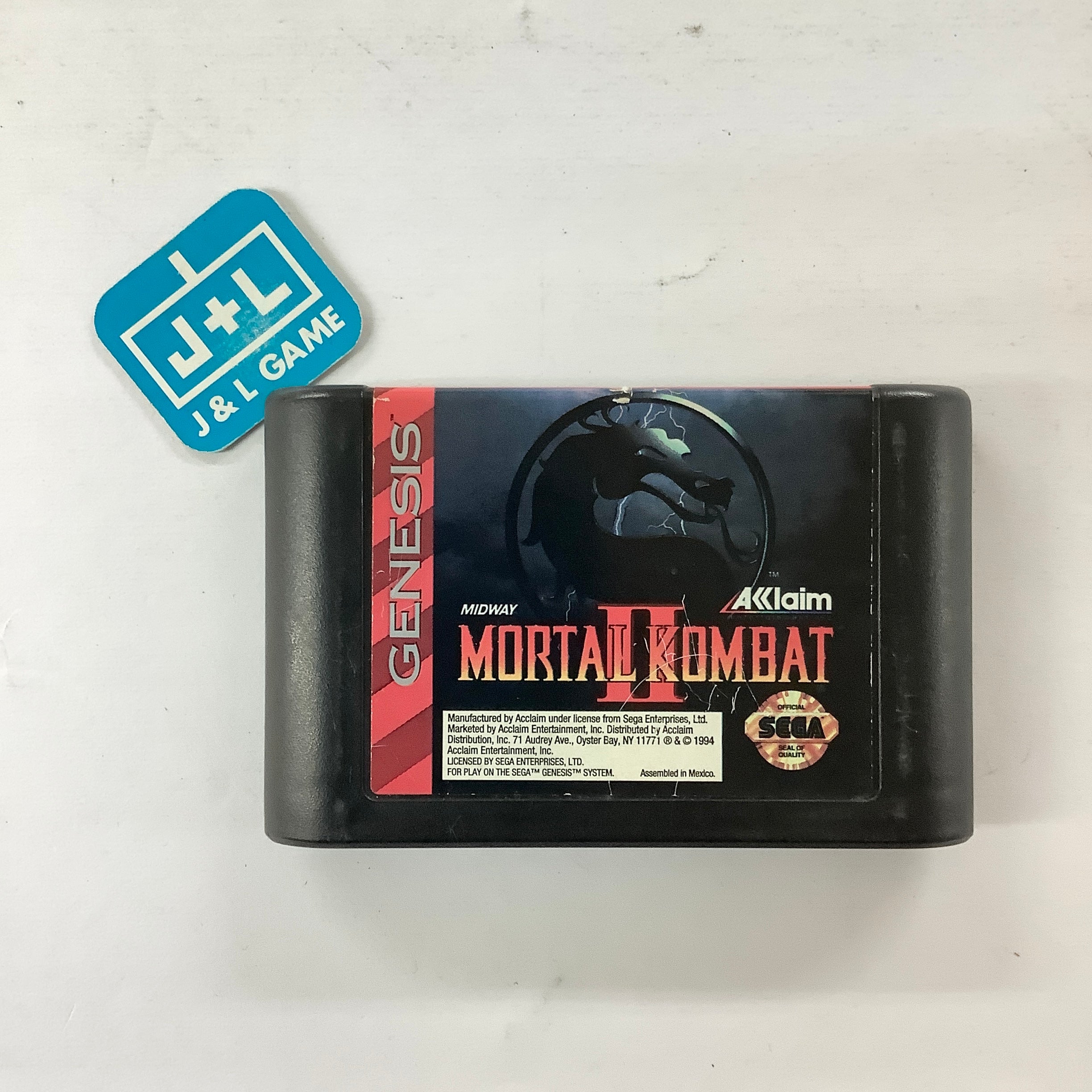 Mortal Kombat II - (SG) SEGA Genesis [Pre-Owned] | J&L Game