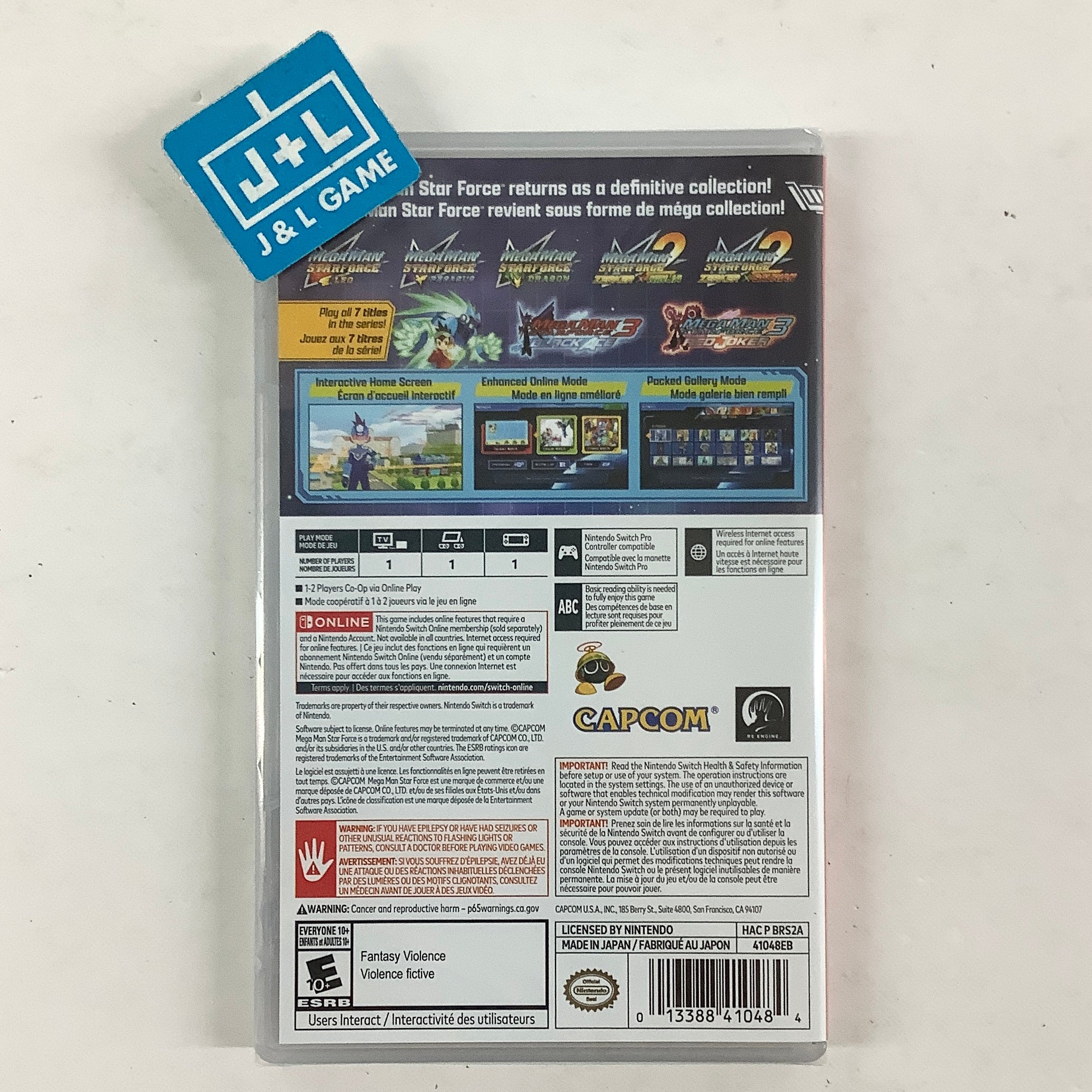 Mega Man Star Force Legacy Collection - (NSW) Nintendo Switch Video Games Capcom
