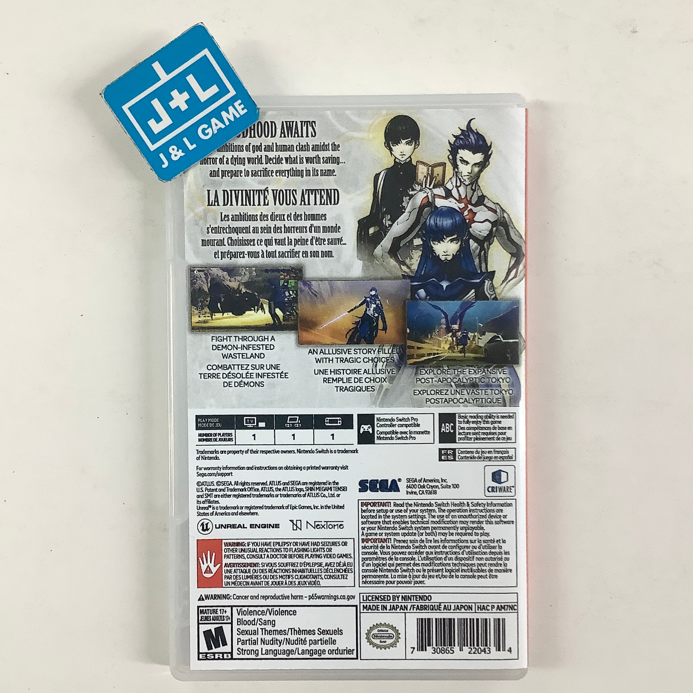 Shin Megami Tensei V - (NSW) Nintendo Switch [Pre-Owned]