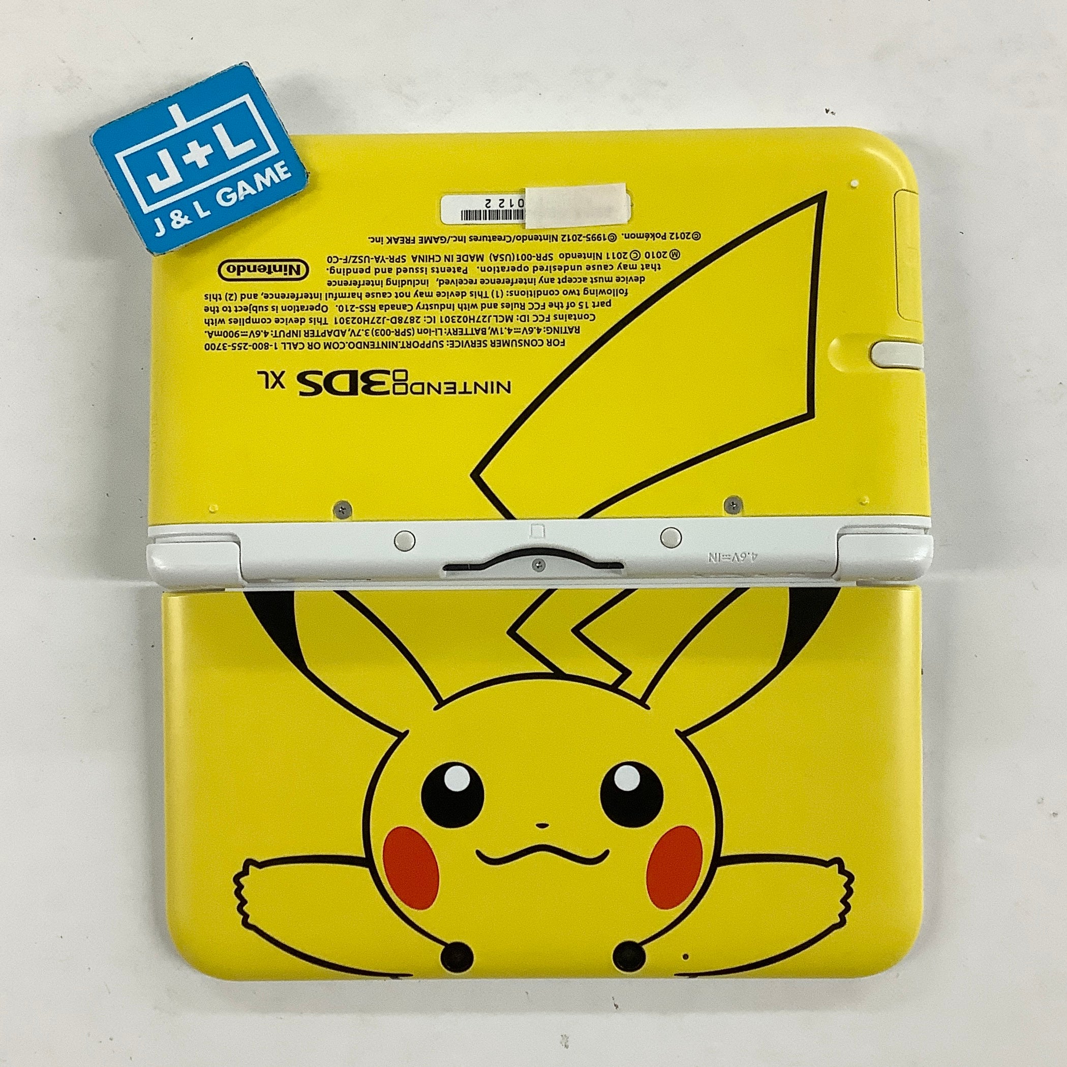 Nintendo 3DS XL Console (Yellow Pikachu Edition) - Nintendo 3DS [Pre-Owned] Consoles Nintendo