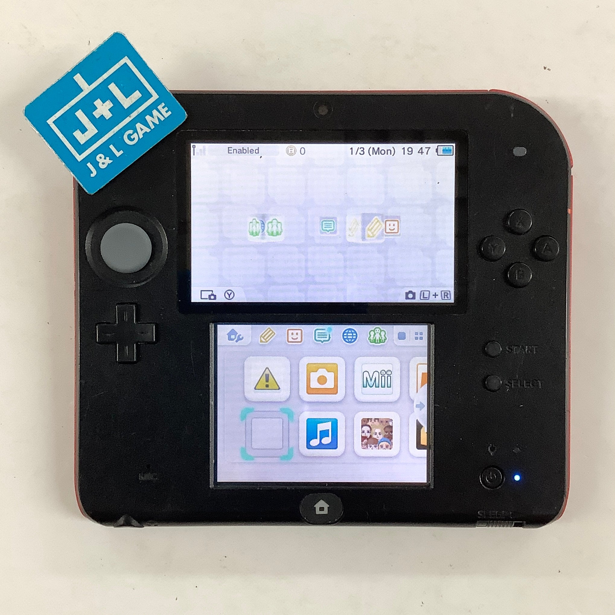 Nintendo 2DS Console (Crimson Red) - Nintendo 3DS [Pre-Owned] CONSOLE Nintendo