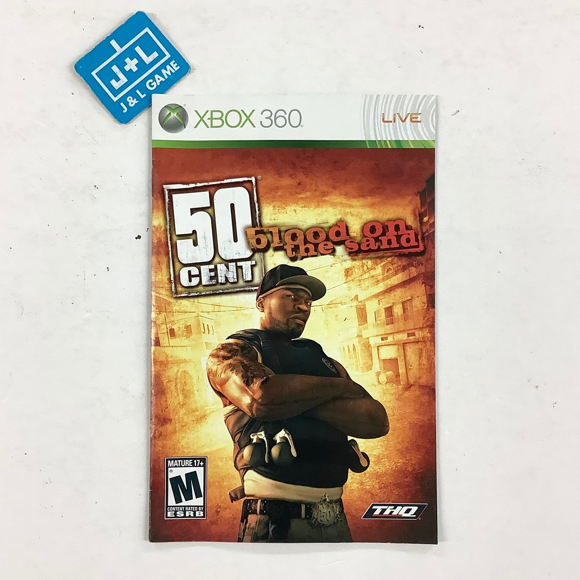 50 Cent: Blood on the Sand - Xbox 360 [Pre-Owned] Video Games THQ