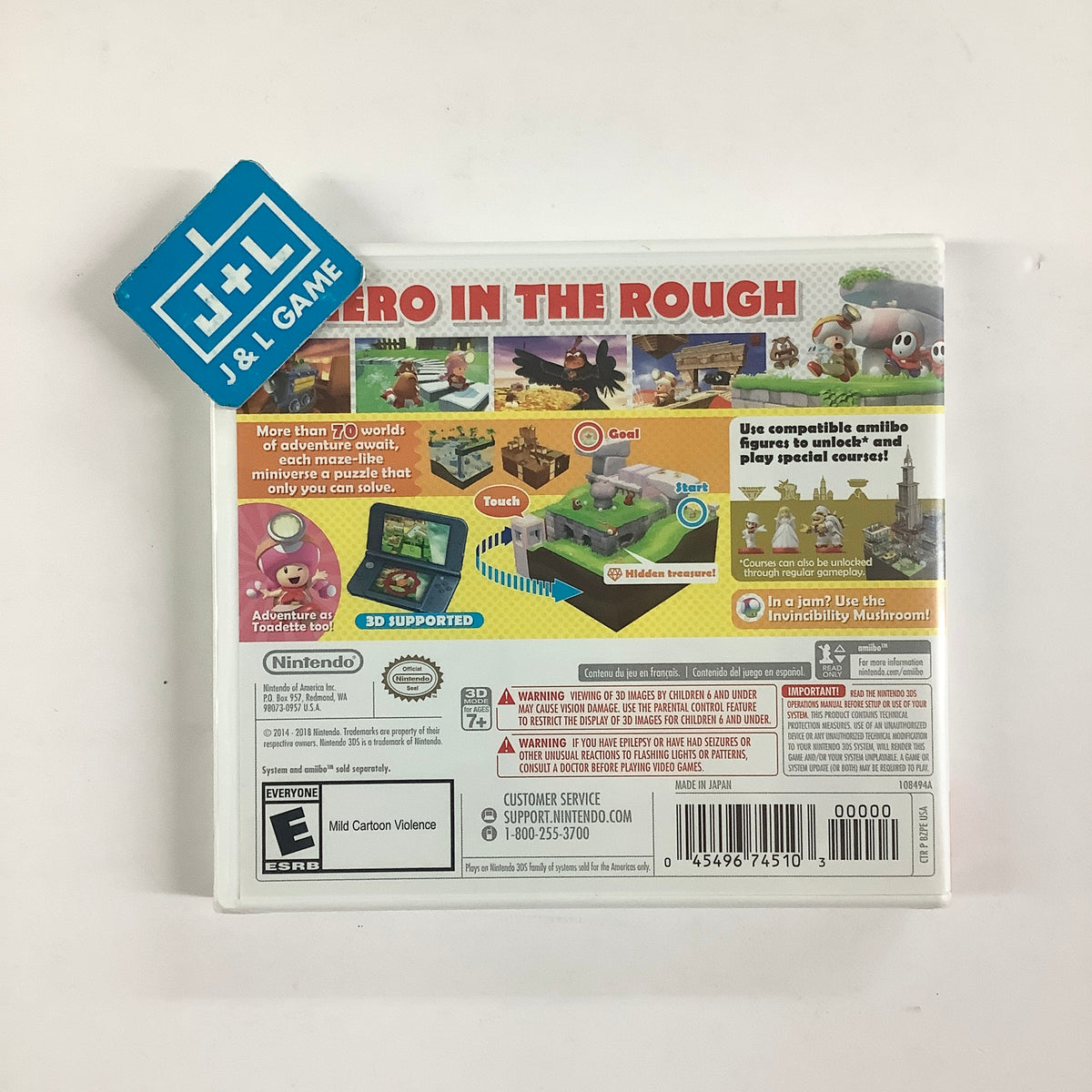 Captain Toad: Treasure Tracker - Nintendo 3DS Video Games Nintendo