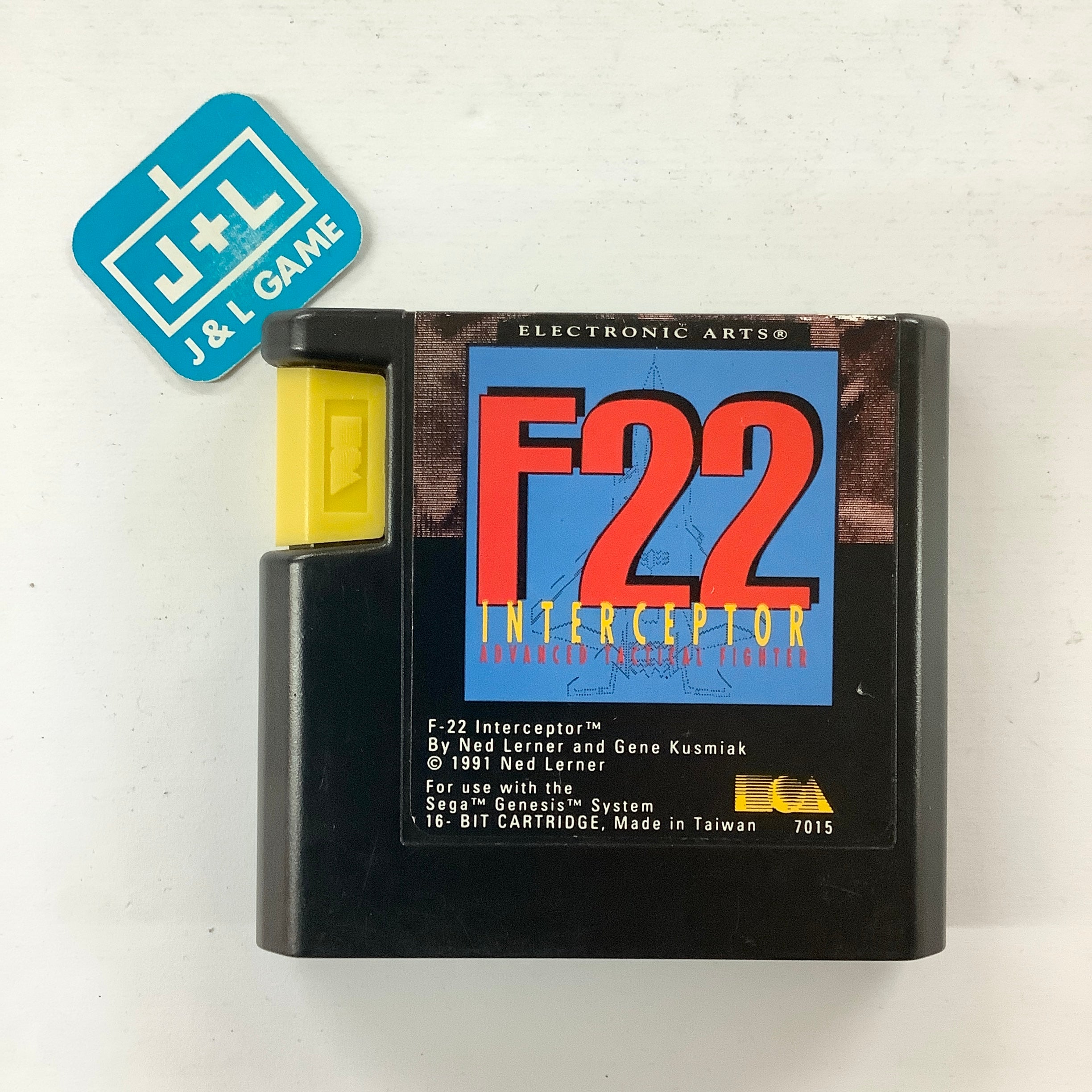 F-22 INTERCEPTOR - Jeu original Sega Megadrive - occasion - complet - Jeux vidéo F-22 INTERCEPTOR - Jeu original Sega Megadrive - occasion - complet - Jeux vidéo