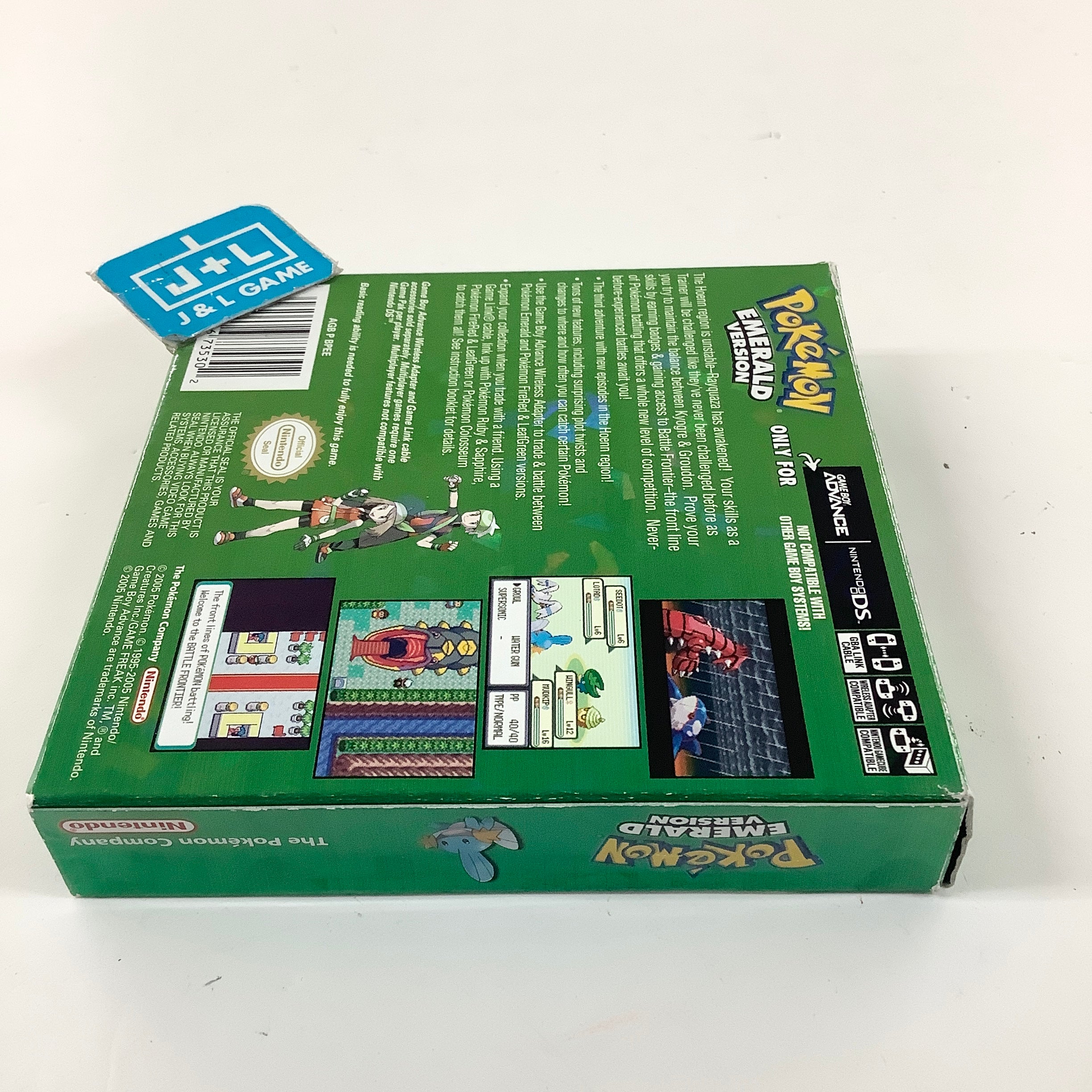 Pokemon Emerald Version - (GBA) Game Boy Advance [Pre-Owned] Video Games Nintendo