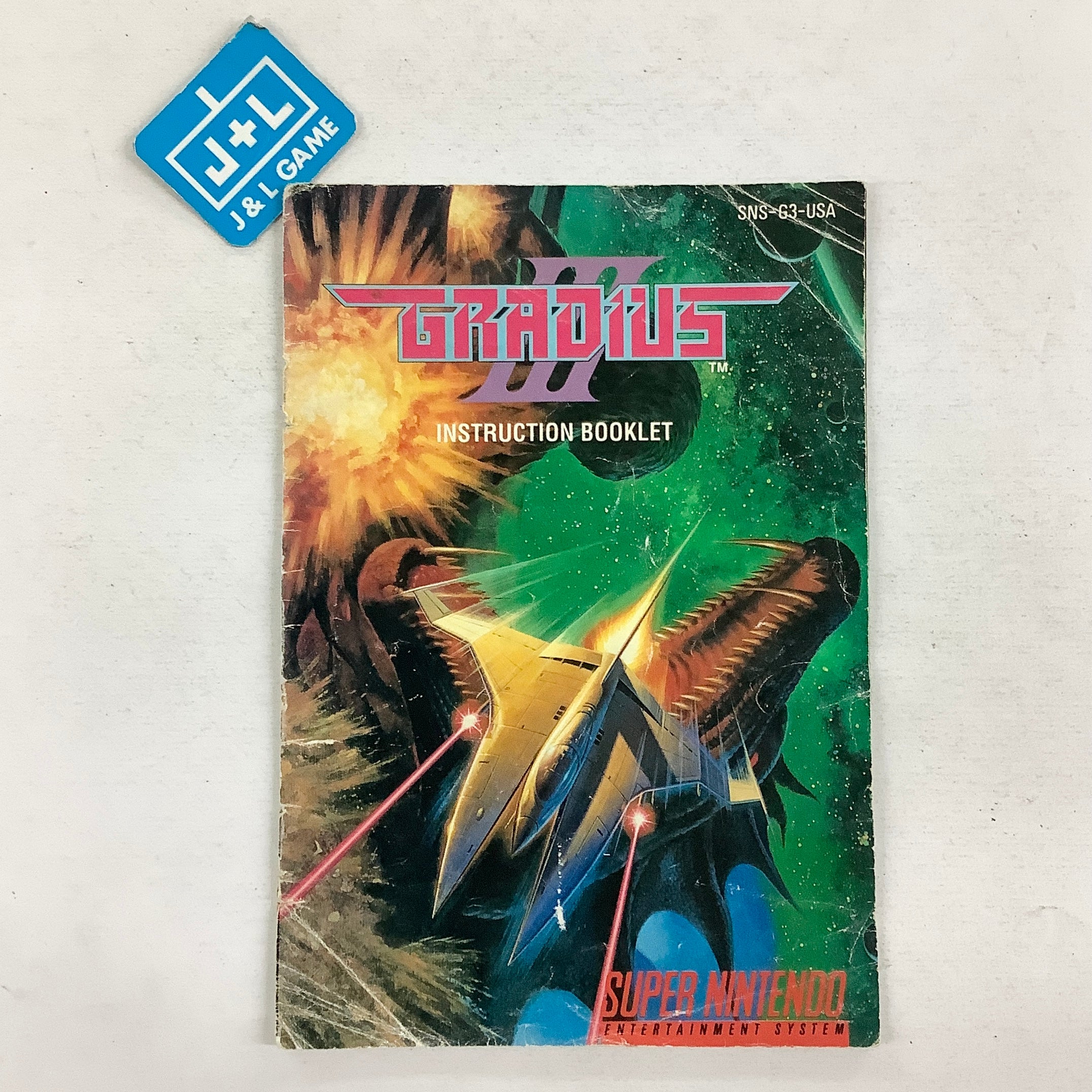 Gradius III - (SNES) Super Nintendo [Pre-Owned] Video Games Konami