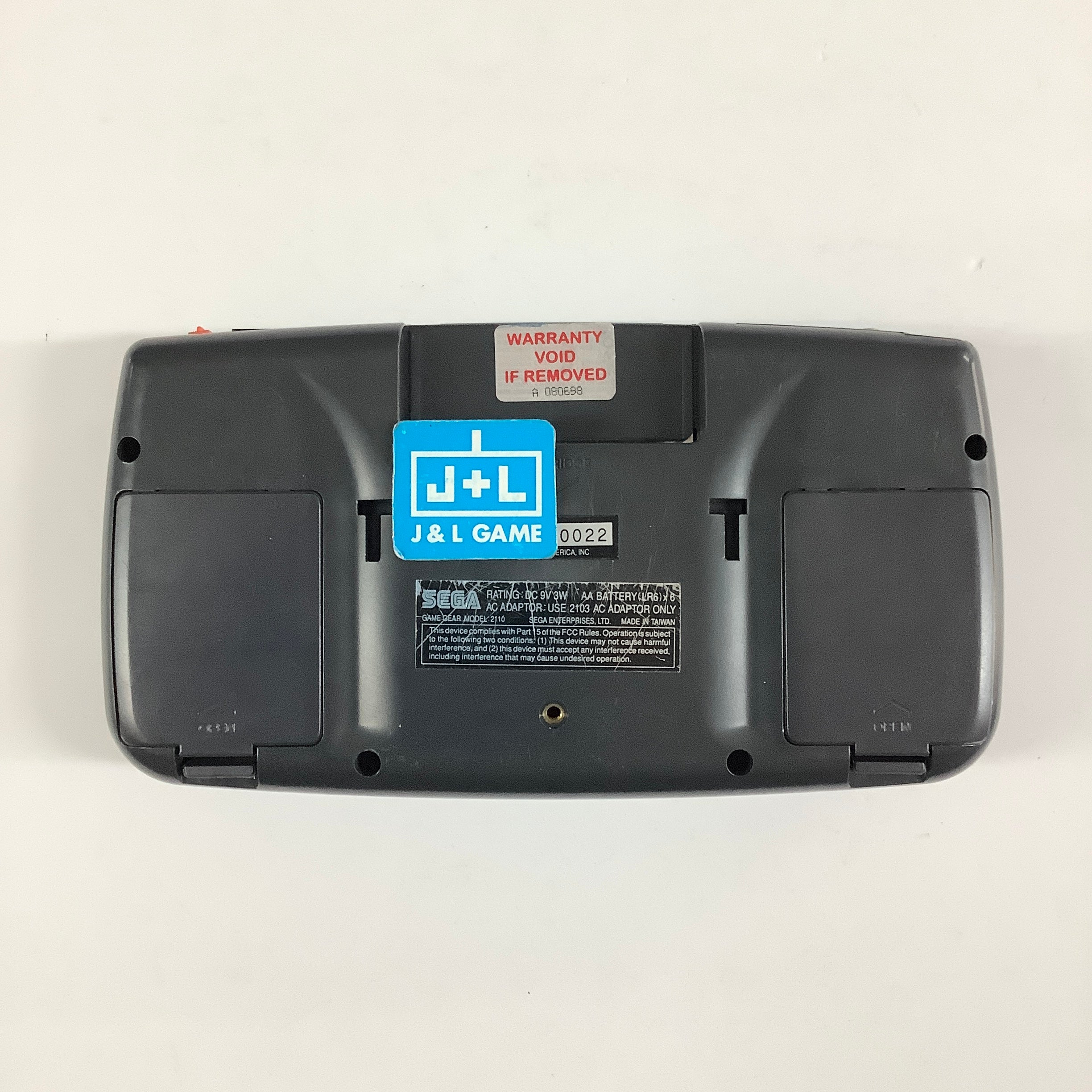 Sega Game Gear Portable Video Game System (Black) - (SGG) SEGA GameGear [Pre-Owned]