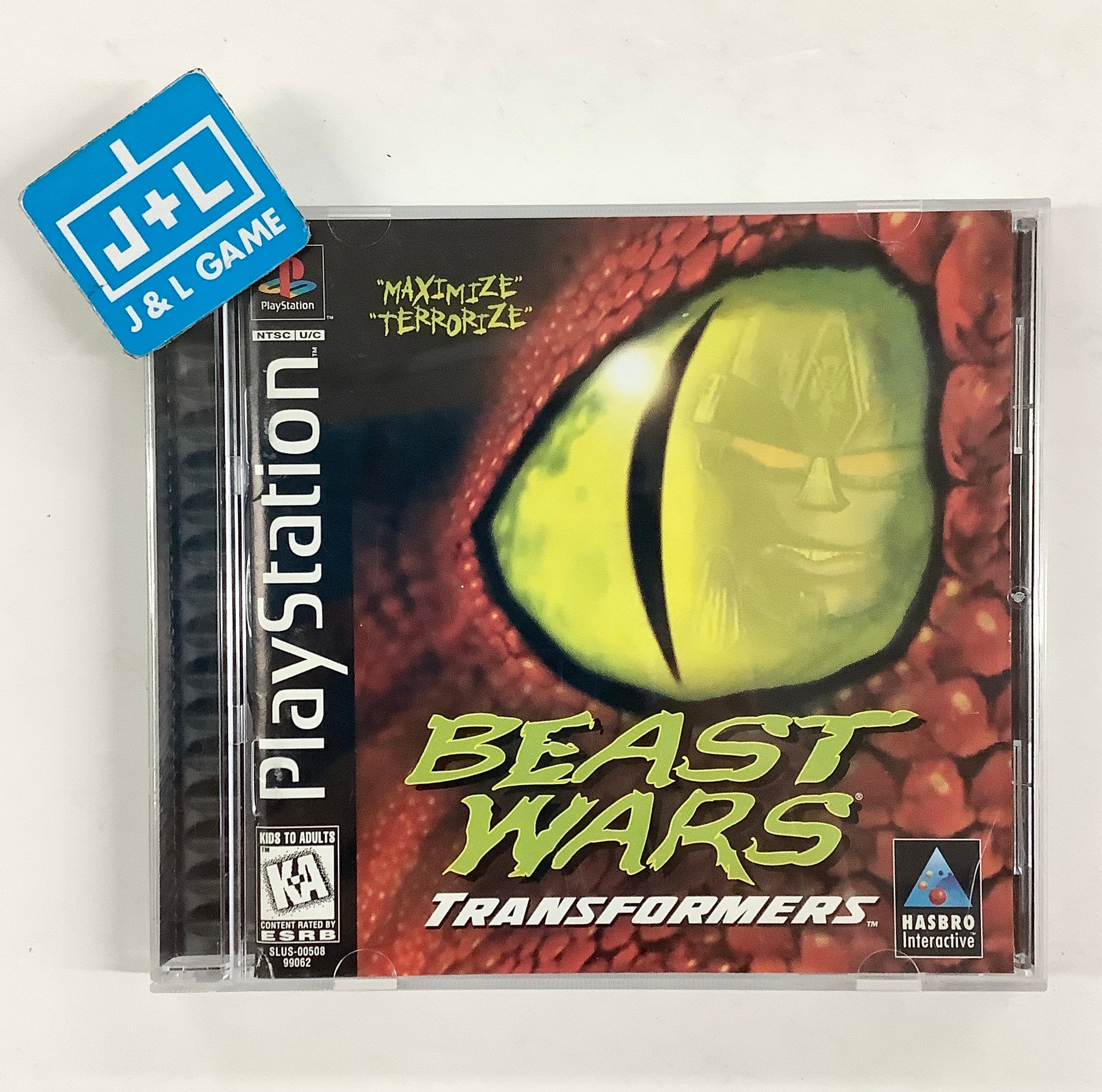 Beast Wars: Transformers - (PS1) PlayStation 1 [Pre-Owned] Video Games Hasbro Interactive