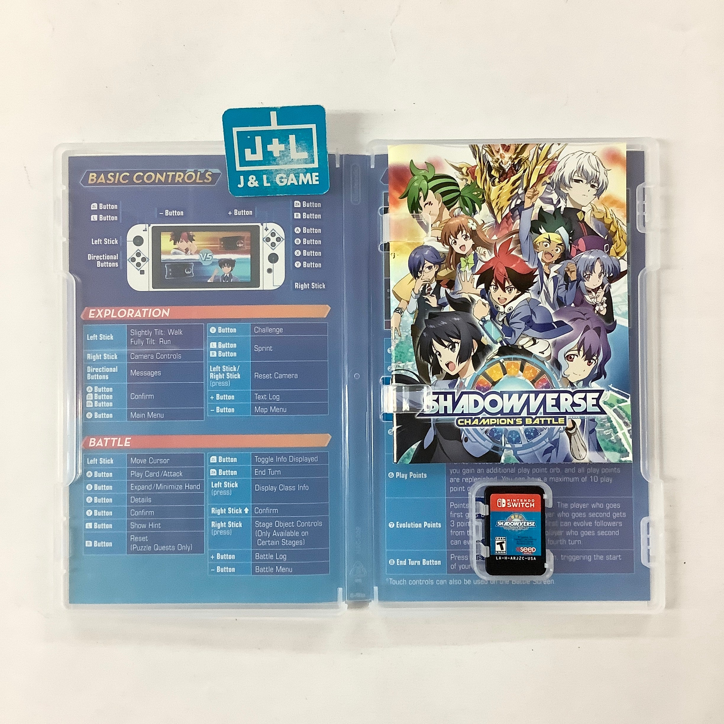 Shadowverse: Champion's Battle - (NSW) Nintendo Switch [UNBOXING] Video Games Xseed   