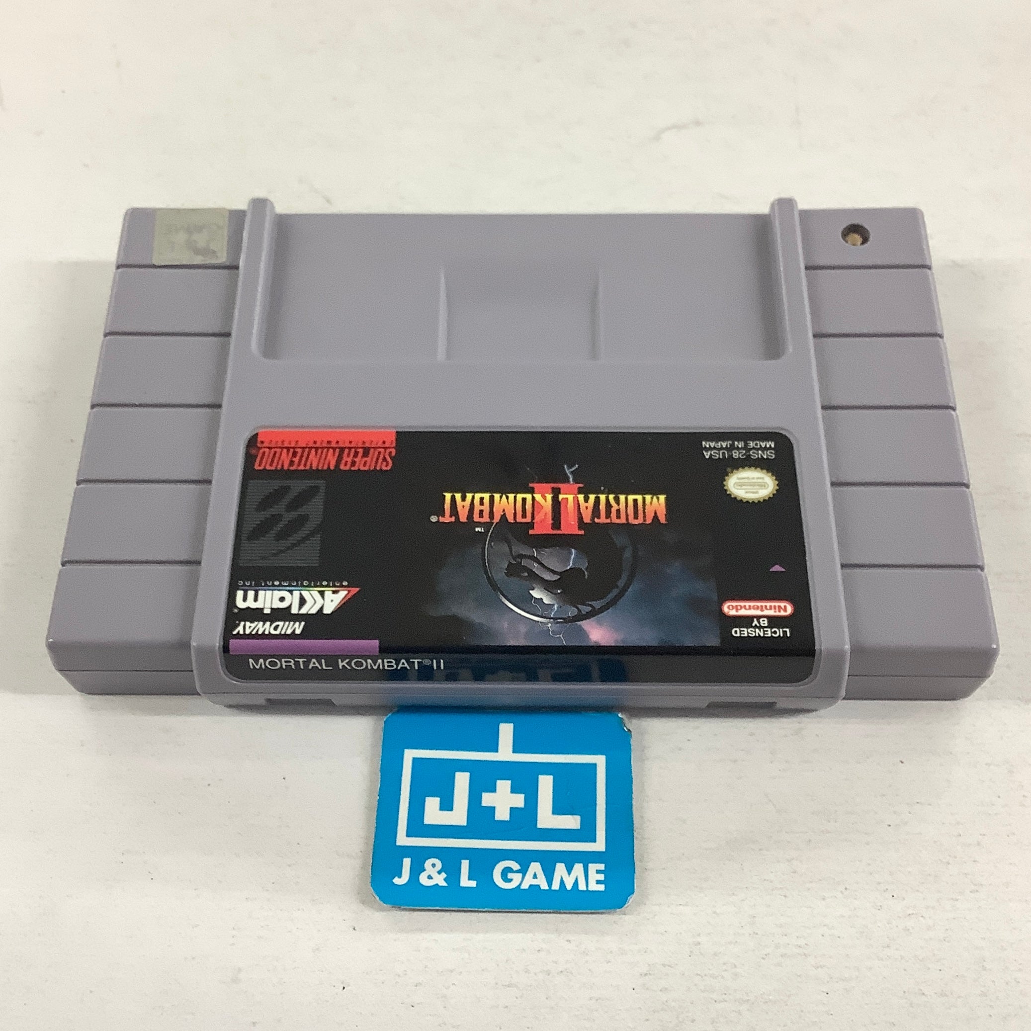 Mortal Kombat II - (SNES) Super Nintendo [Pre-Owned] Video Games Acclaim