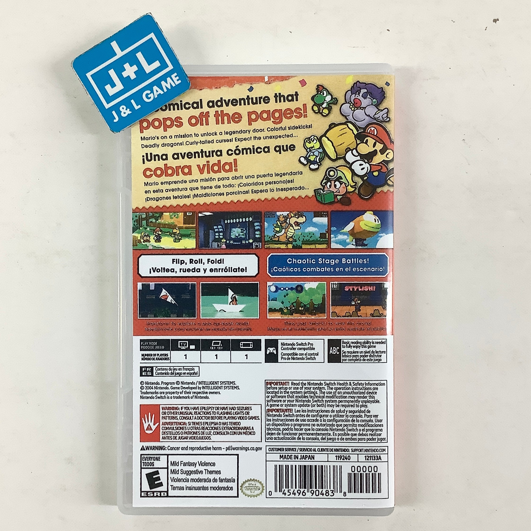 Paper Mario: The Thousand-Year Door - (NSW) Nintendo Switch [Pre-Owned] Video Games Nintendo of America