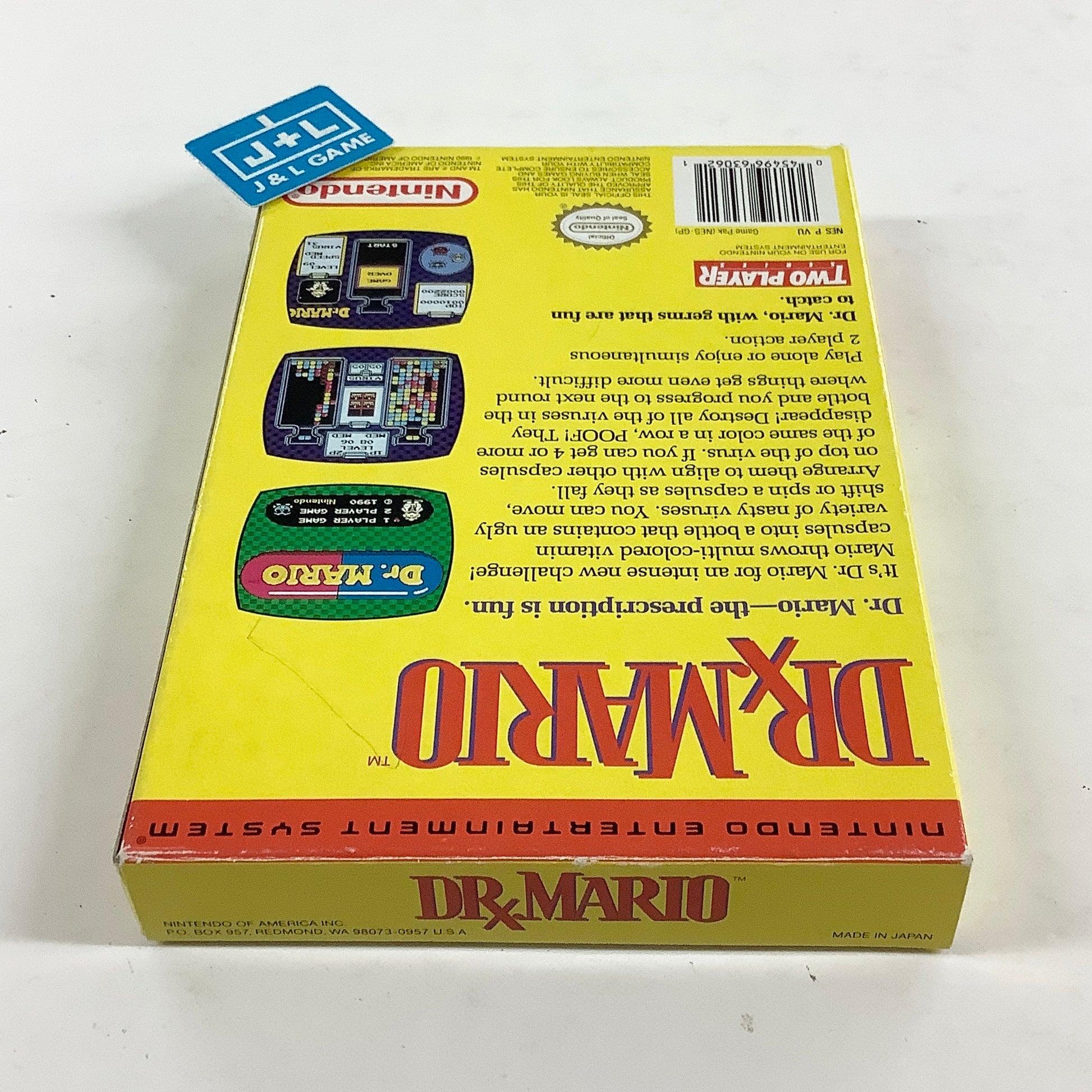 Dr. Mario - (NES) Nintendo Entertainment System [Pre-Owned] Video Games Nintendo