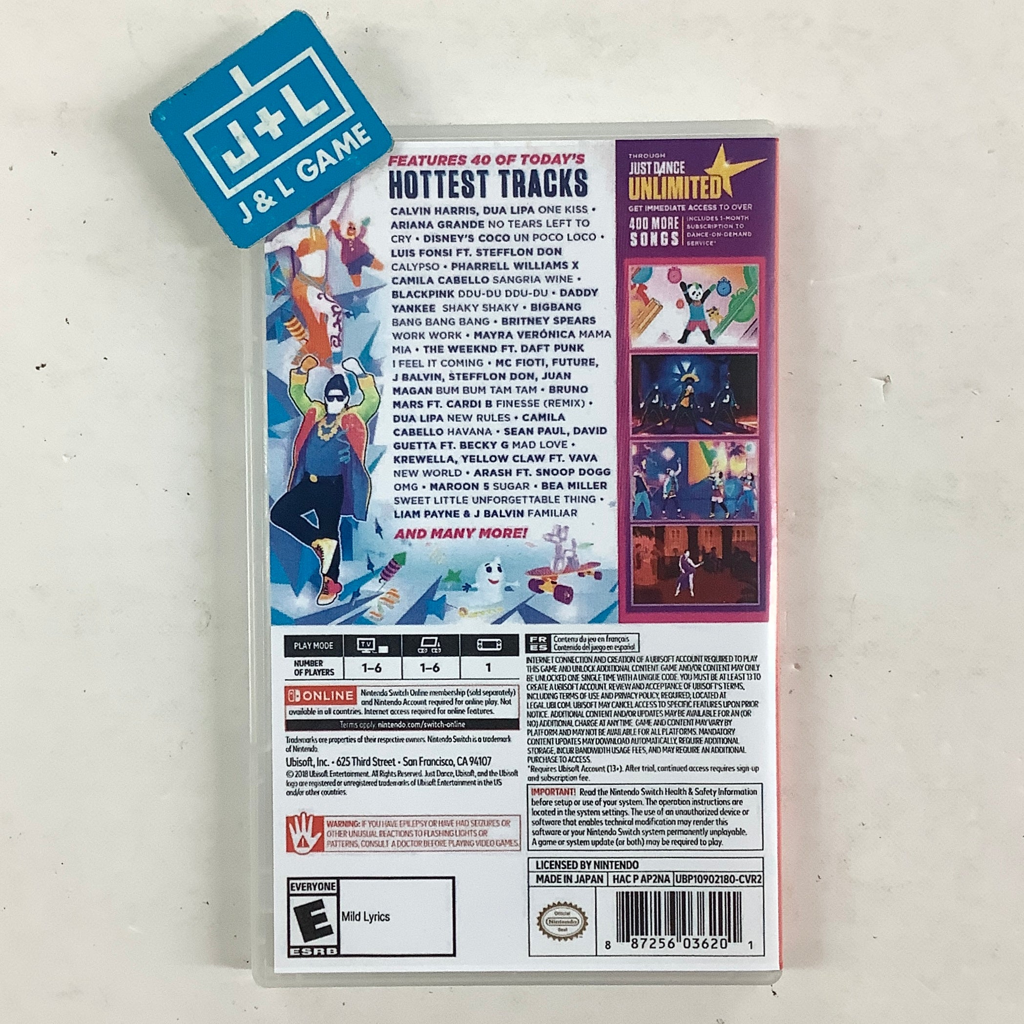 Just Dance 2019 - (NSW) Nintendo Switch [Pre-Owned] Video Games Ubisoft