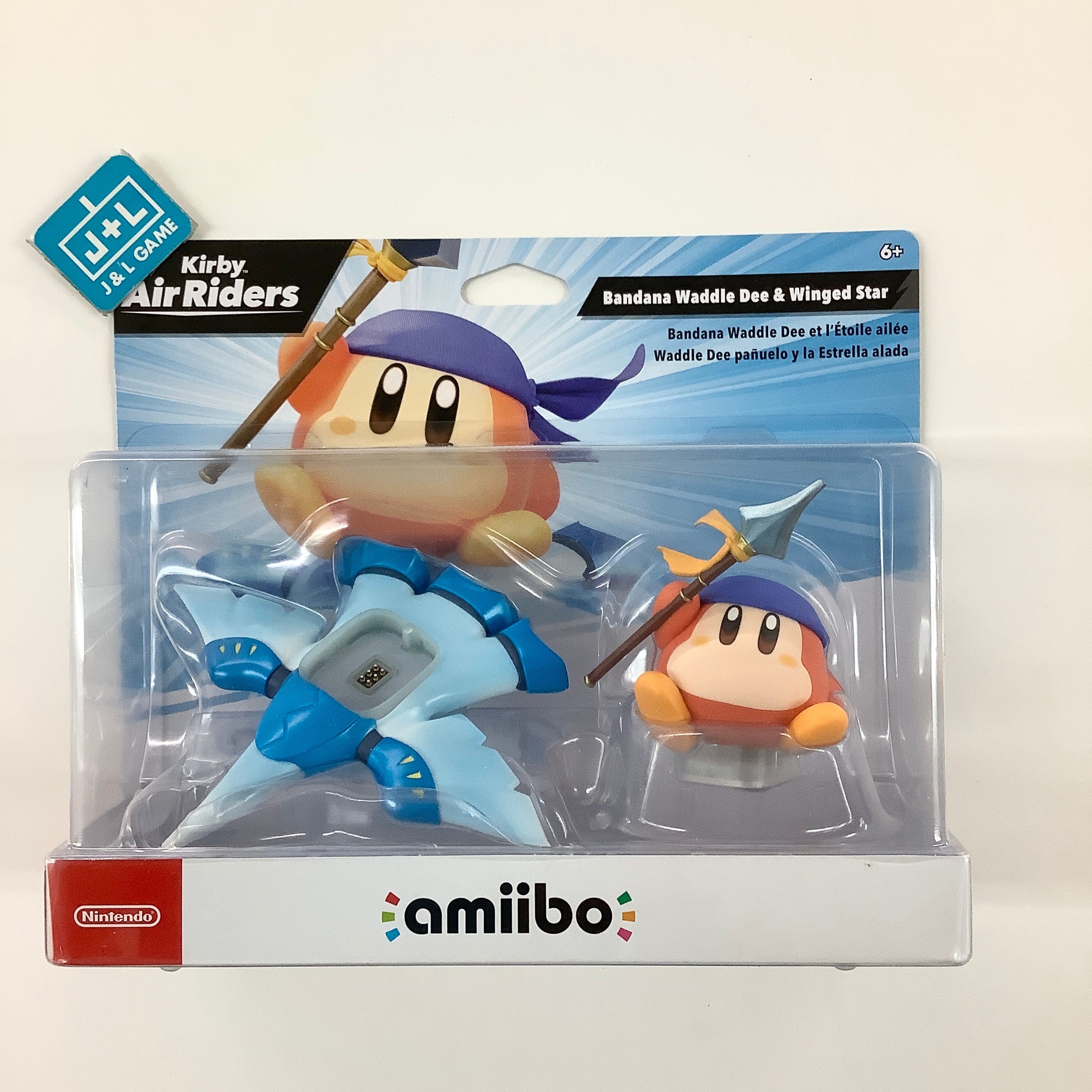 Bandana Waddle Dee & Winged Star (Kirby Air Riders Series) - Nintendo Amiibo Amiibo Nintendo