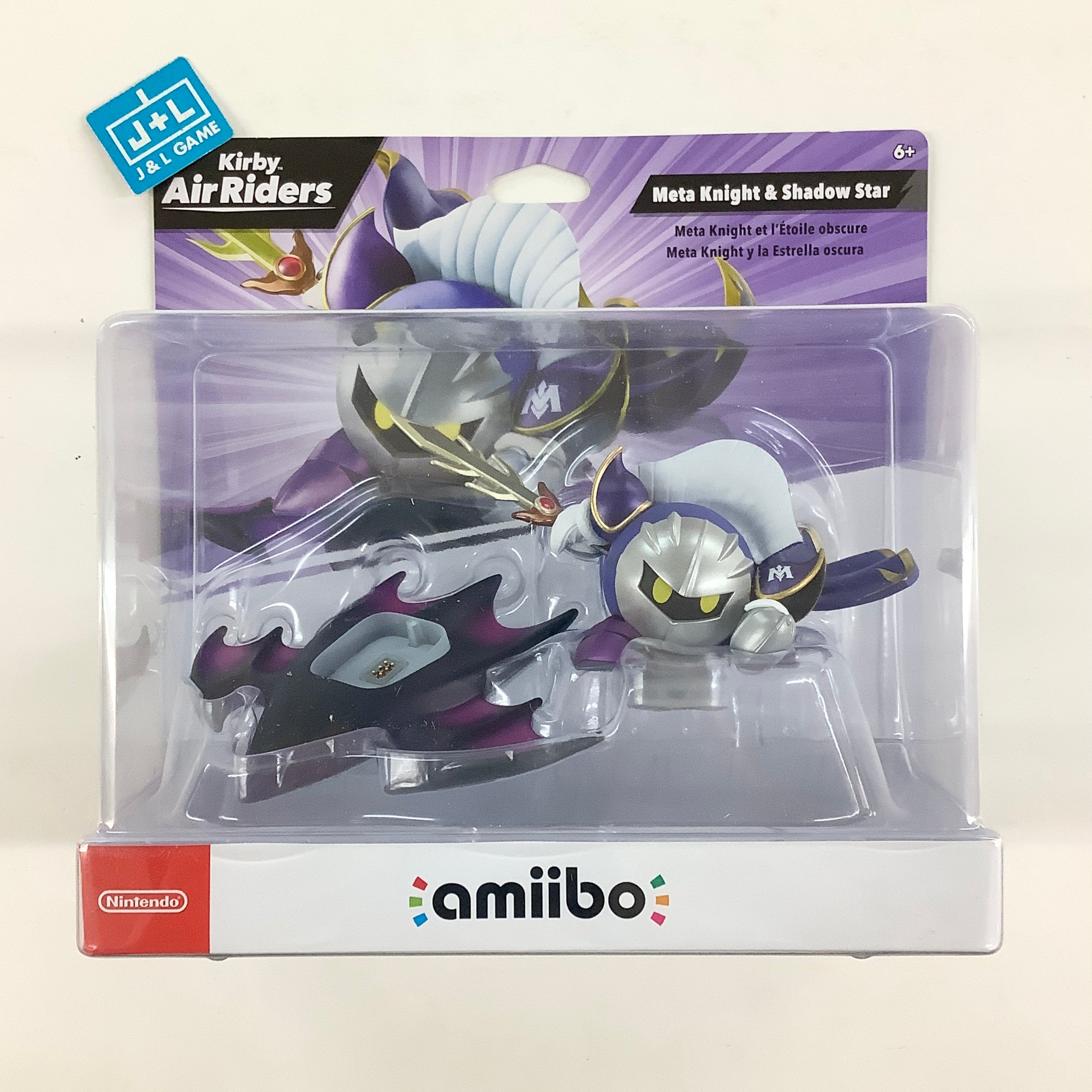 amiibo™ - Meta Knight & Shadow Star - Kirby™ Air Riders Series Video Games Nintendo