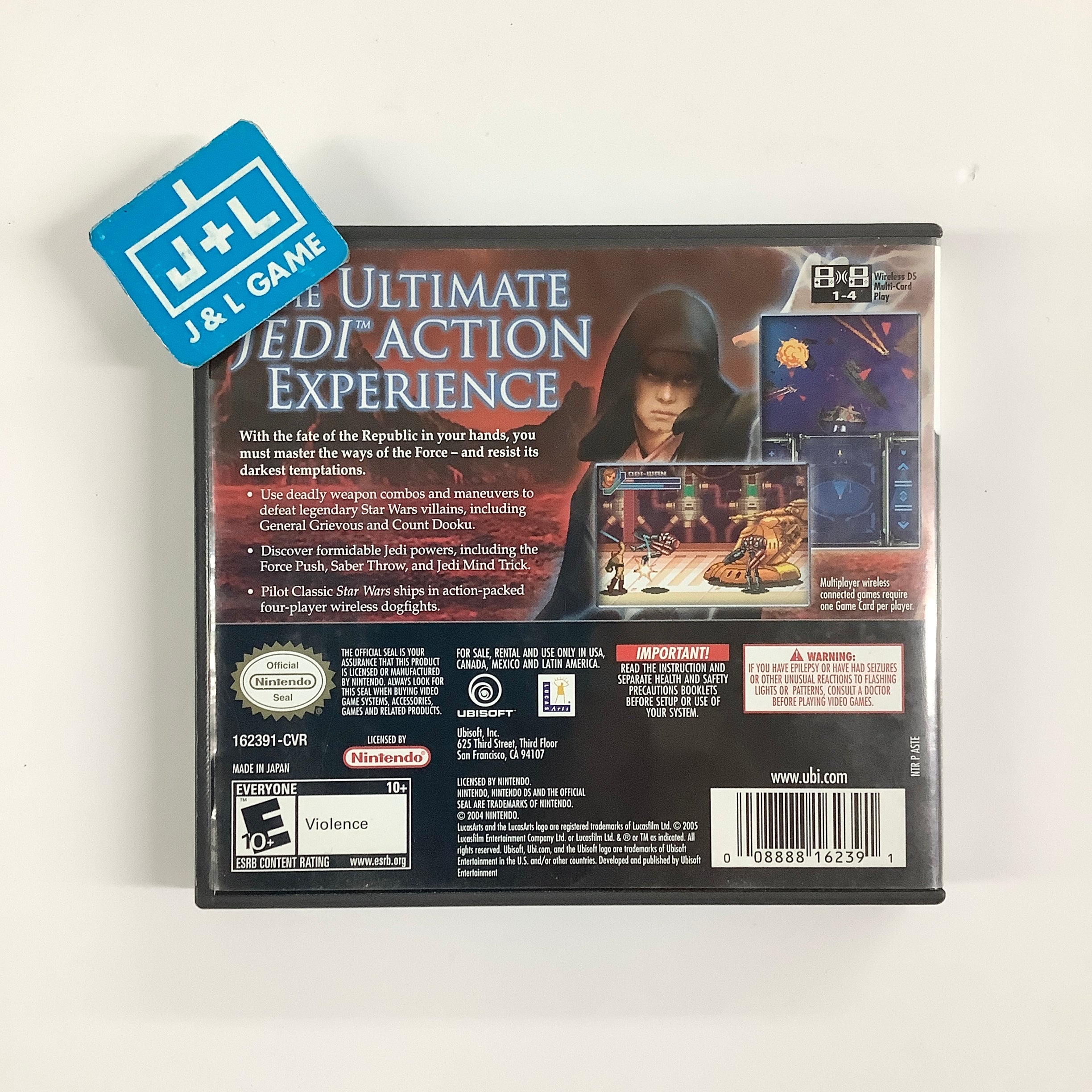 Star Wars Episode III: Revenge of the Sith - (NDS) Nintendo DS [Pre-Owned] Video Games Ubisoft