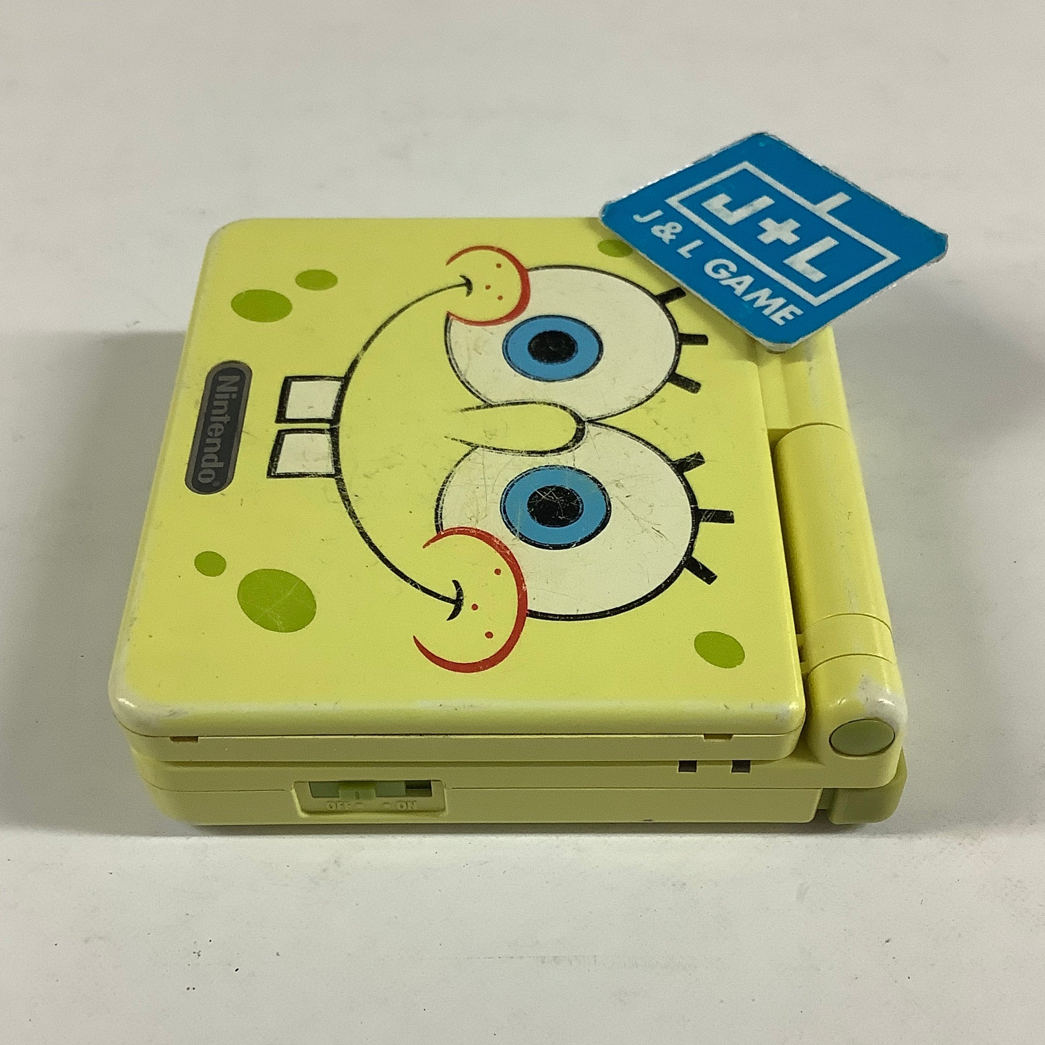 Nintendo Game Boy Advance SP Console AGS - 101 (SpongeBob SquarePants) - (GBA) Game Boy Advance SP [Pre-Owned]