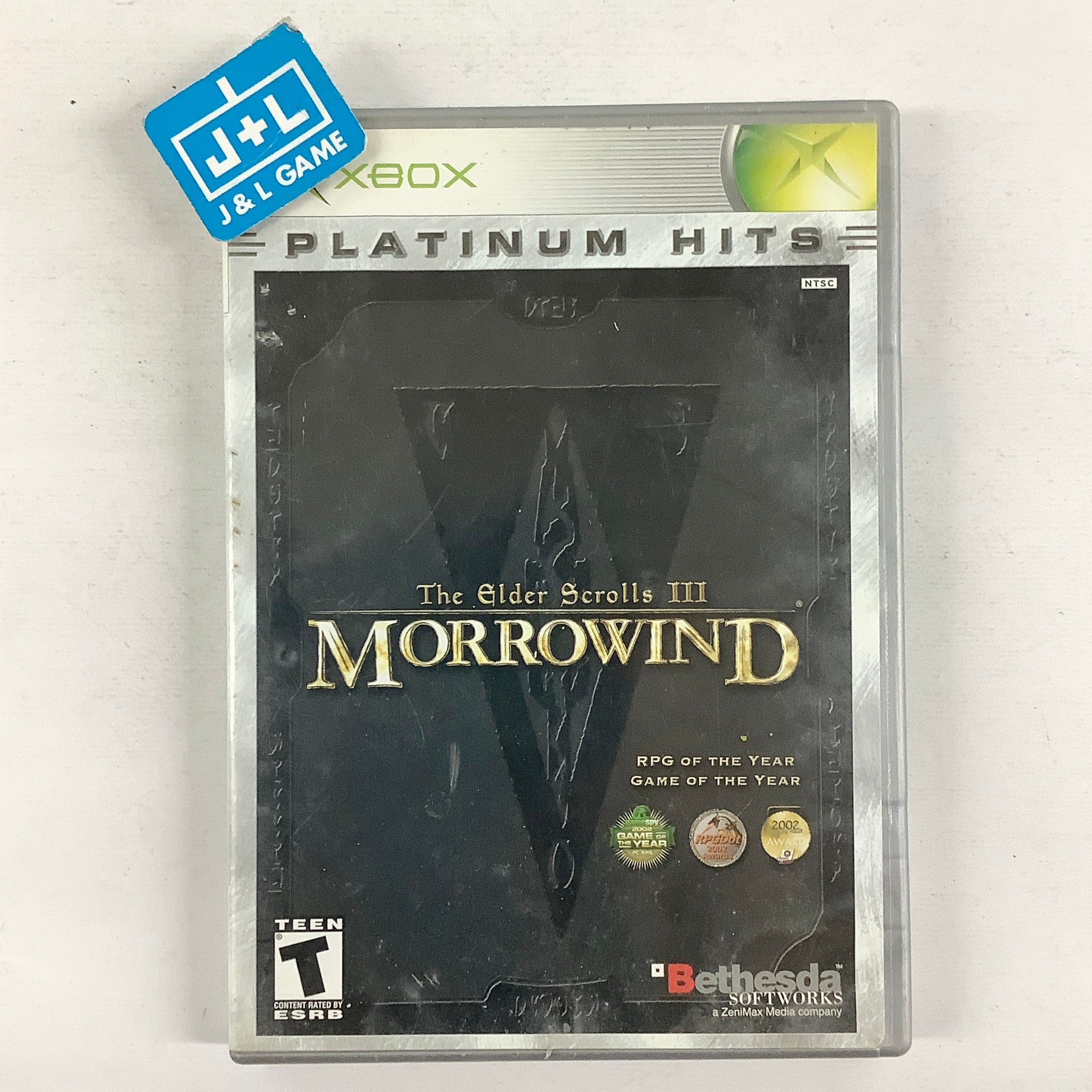 The Elder Scrolls III: Morrowind (Platinum Hits) - (XB) Xbox [Pre-Owned] Video Games Bethesda Softworks