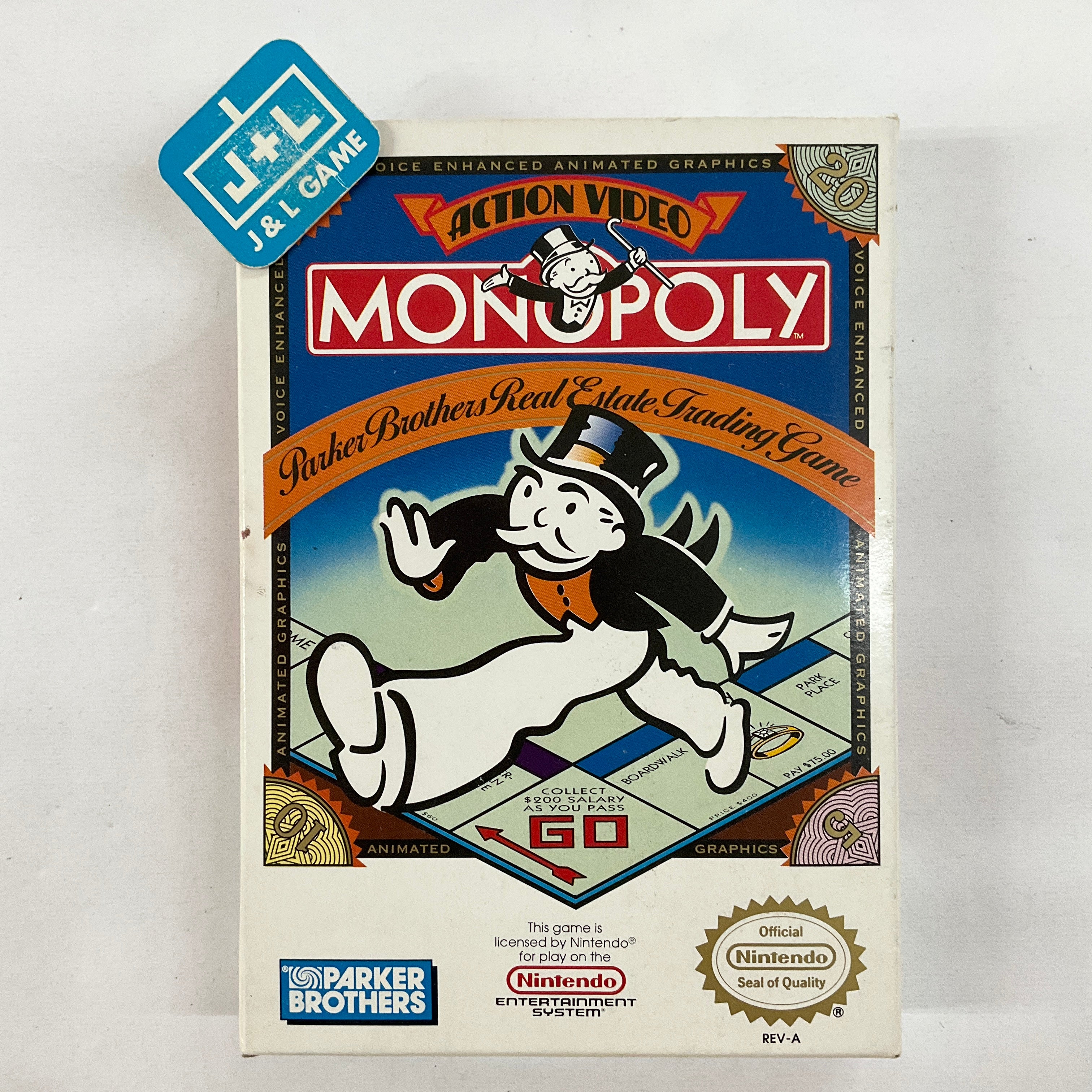 Monopoly - (NES) Nintendo Entertainment System [Pre-Owned] Video Games Parker Brothers   
