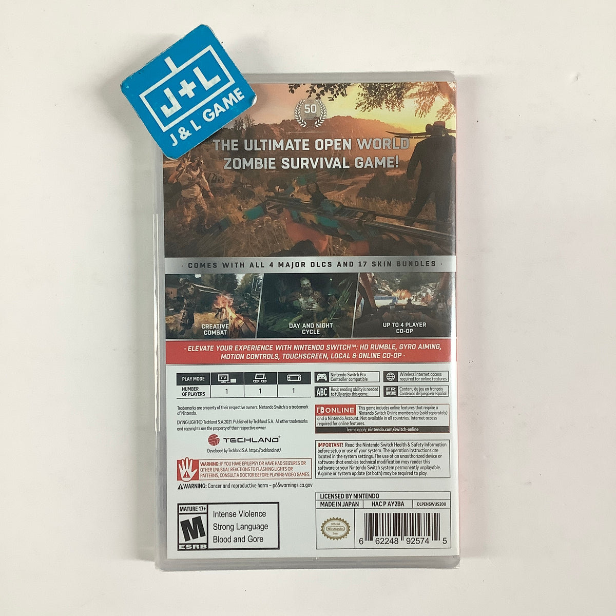 Dying Light: Platinum Edition - (NSW) Nintendo Switch Video Games Techland
