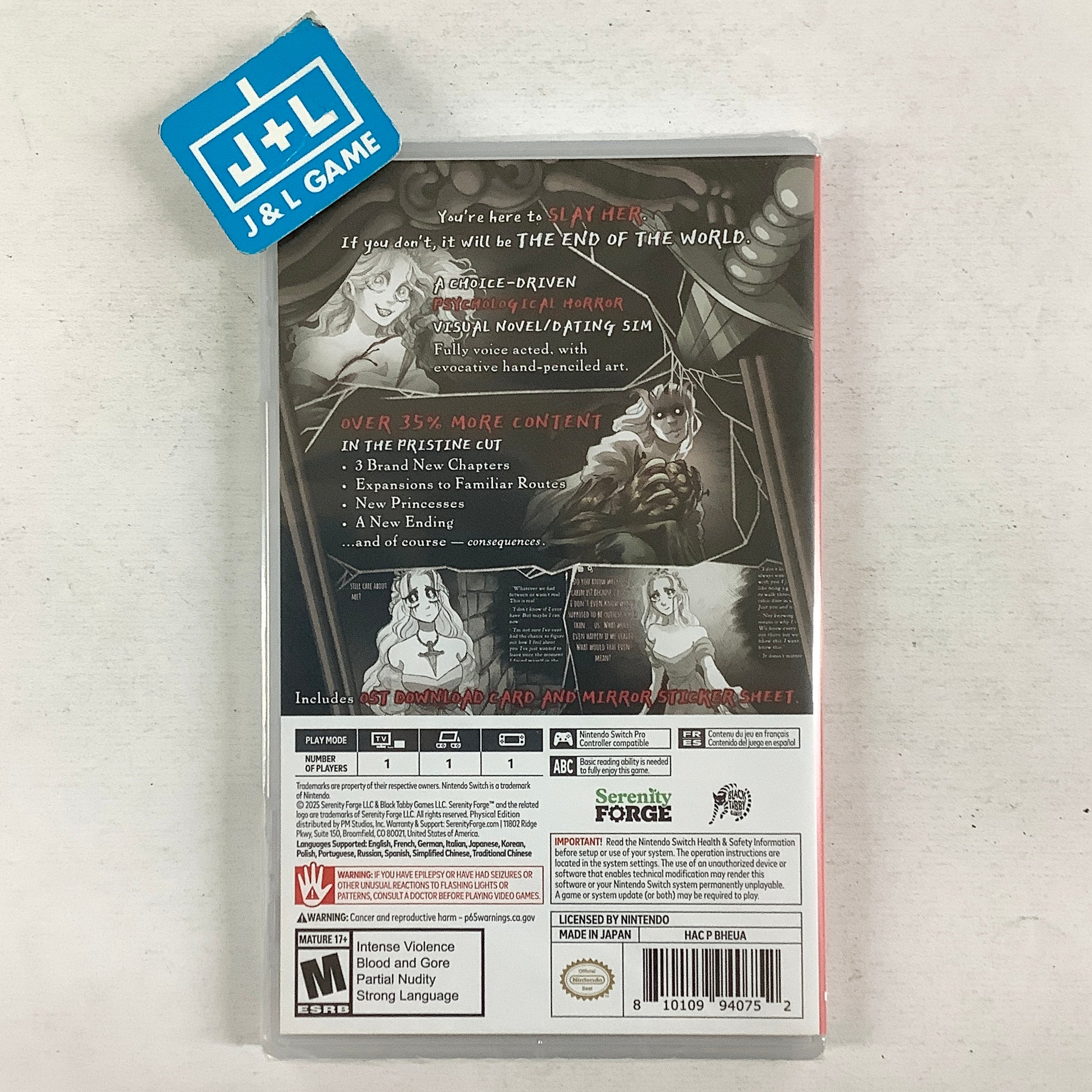 Slay the Princess: The Pristine Cut Premium - (NSW) Nintendo Switch Video Games Serenity Forge