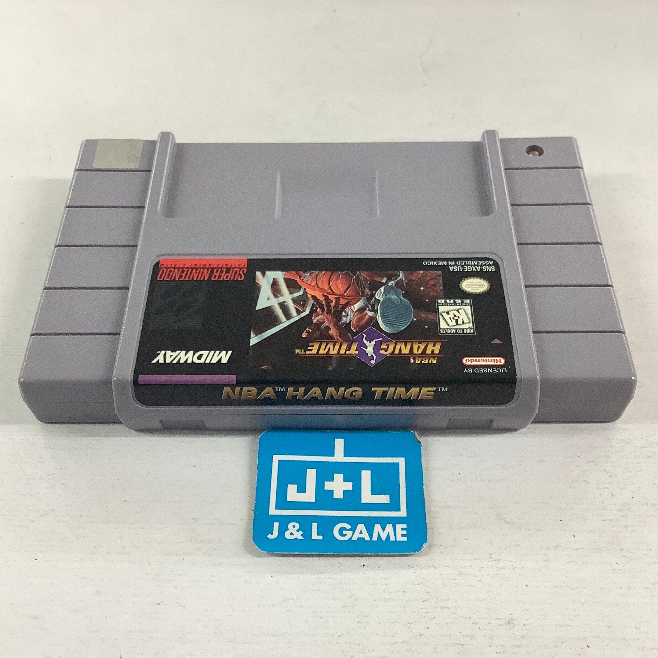 NBA Hang Time - (SNES) Super Nintendo [Pre-Owned] Video Games Midway
