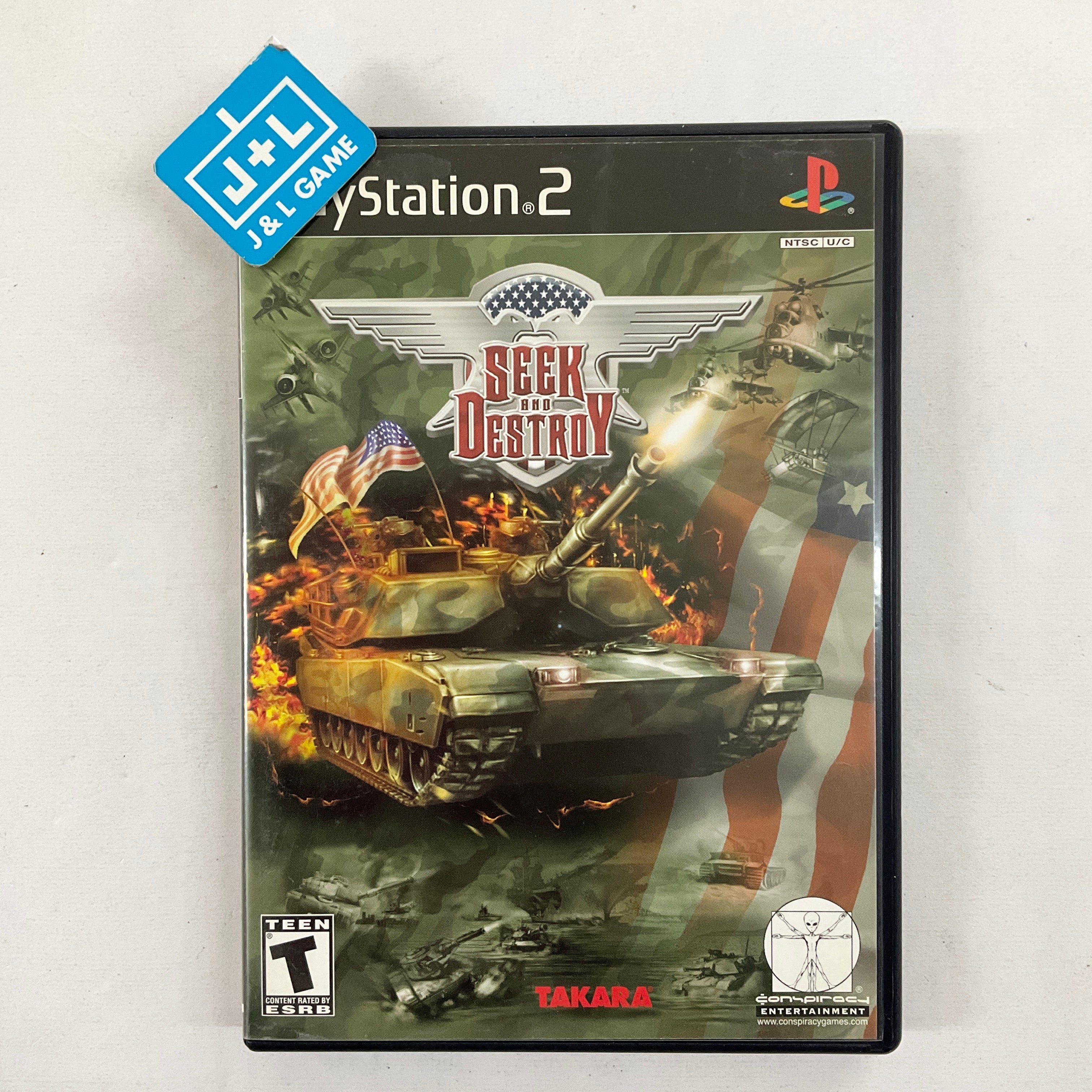Seek and Destroy - (PS2) Playstation 2 [Pre-Owned] Video Games Crave Entertainment