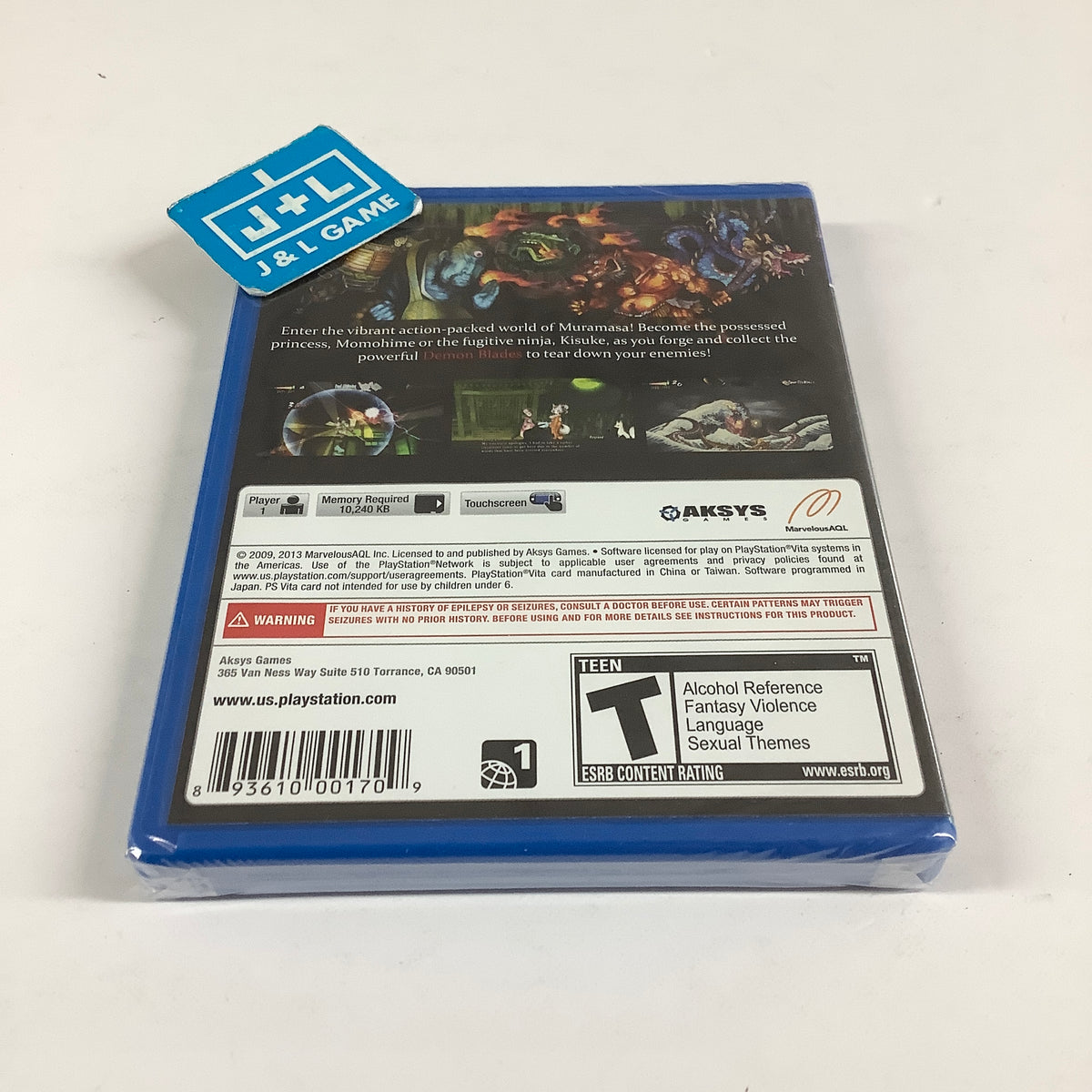 Muramasa Rebirth - (PSV) PlayStation Vita Video Games Aksys