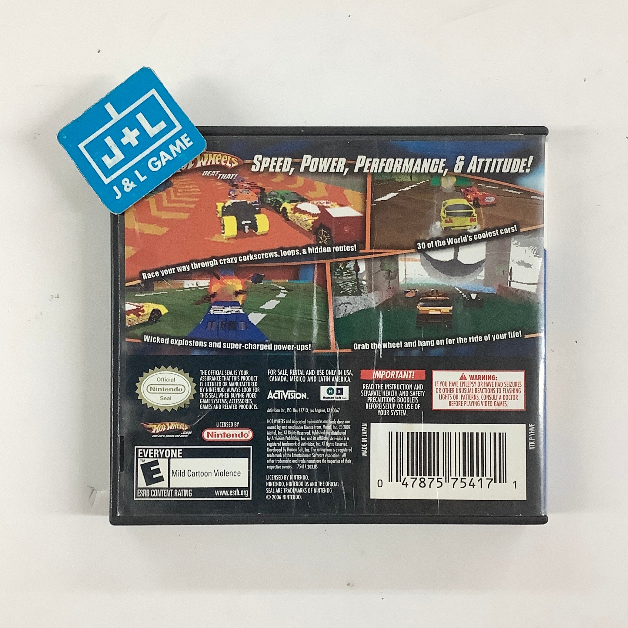 Hot Wheels: Beat That! - (NDS) Nintendo DS [Pre-Owned]