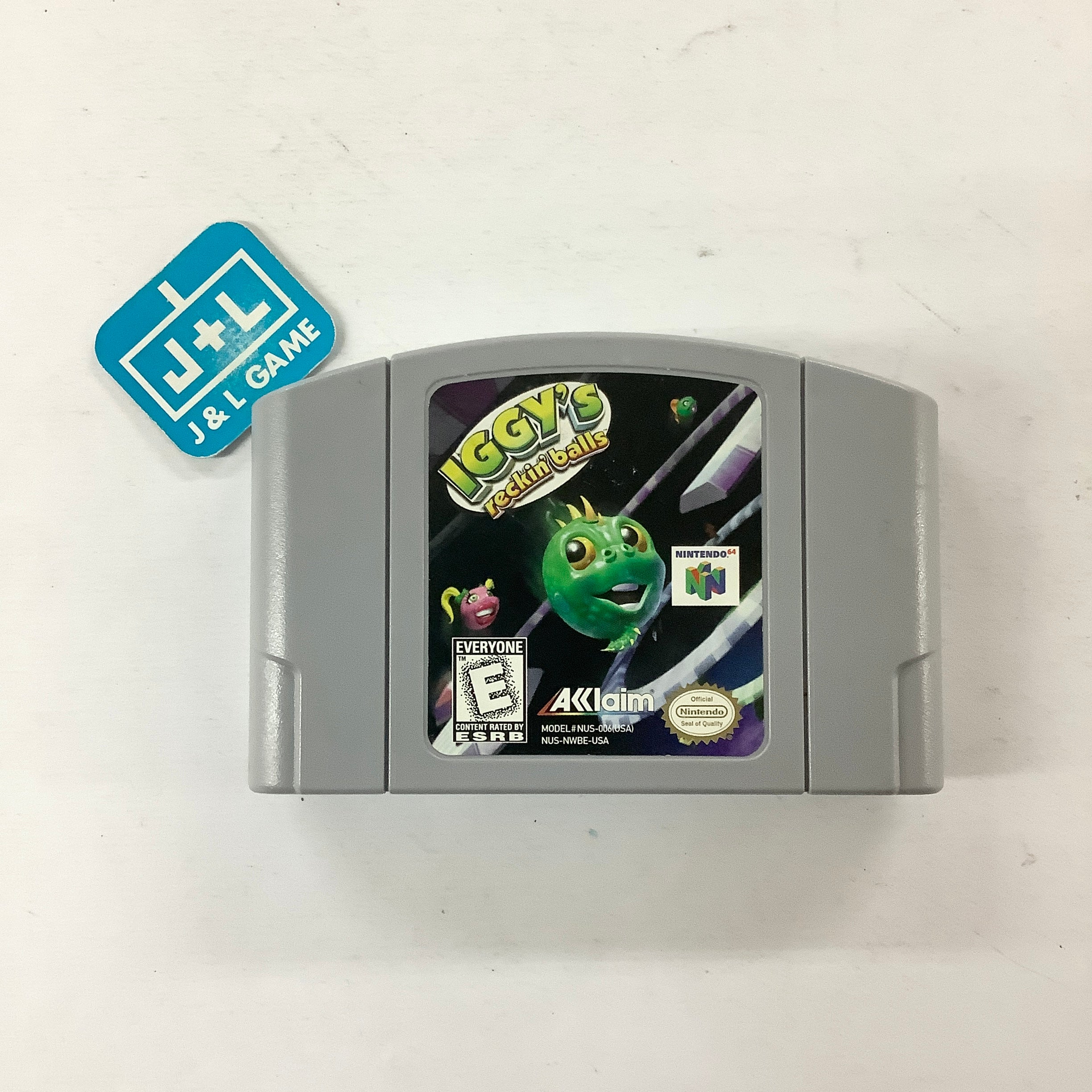 Iggy's Reckin' Balls - (N64) Nintendo 64 [Pre-Owned] Video Games Acclaim   