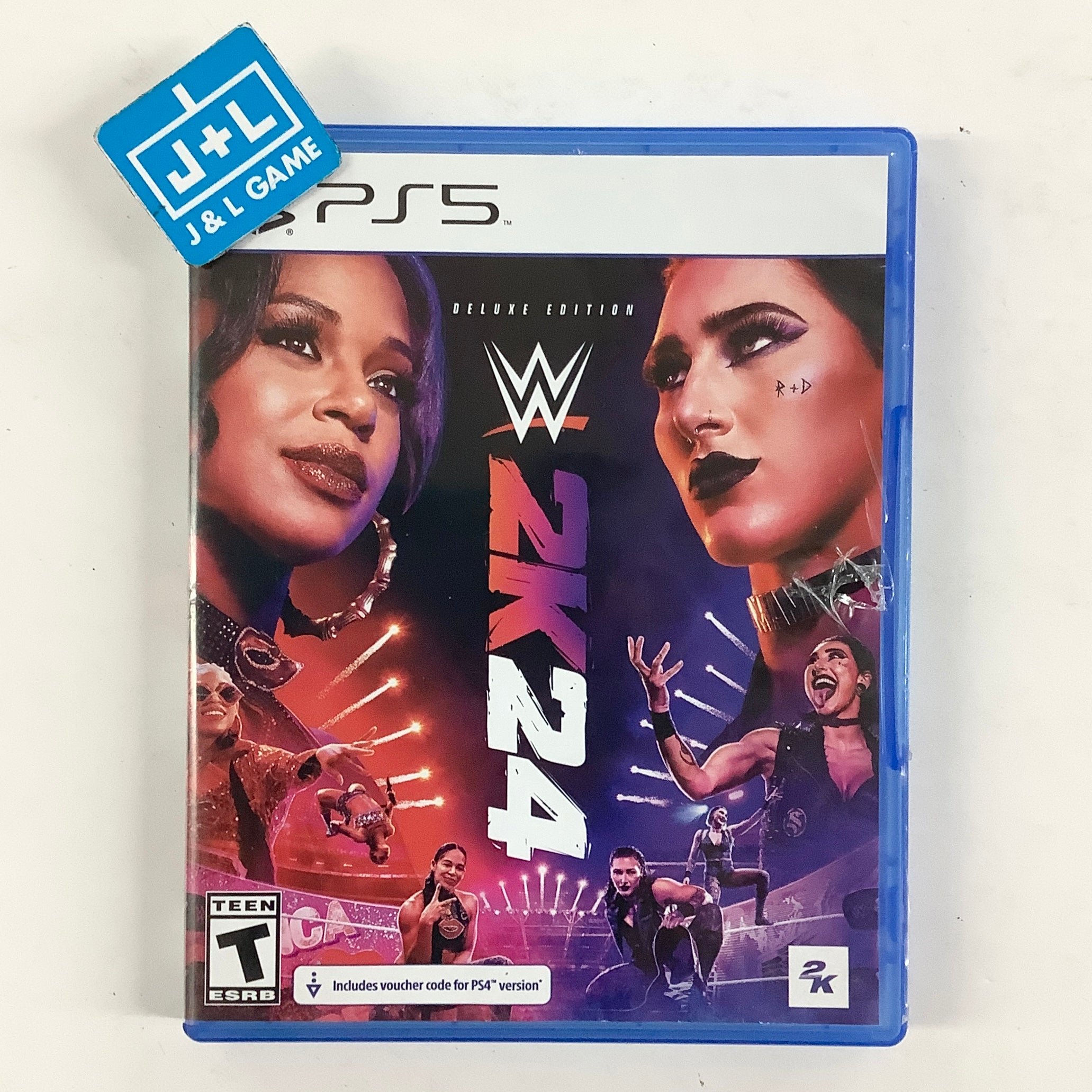 WWE 2K24 (Deluxe Edition) - (PS5) PlayStation 5 [Pre-Owned] Video Games 2K