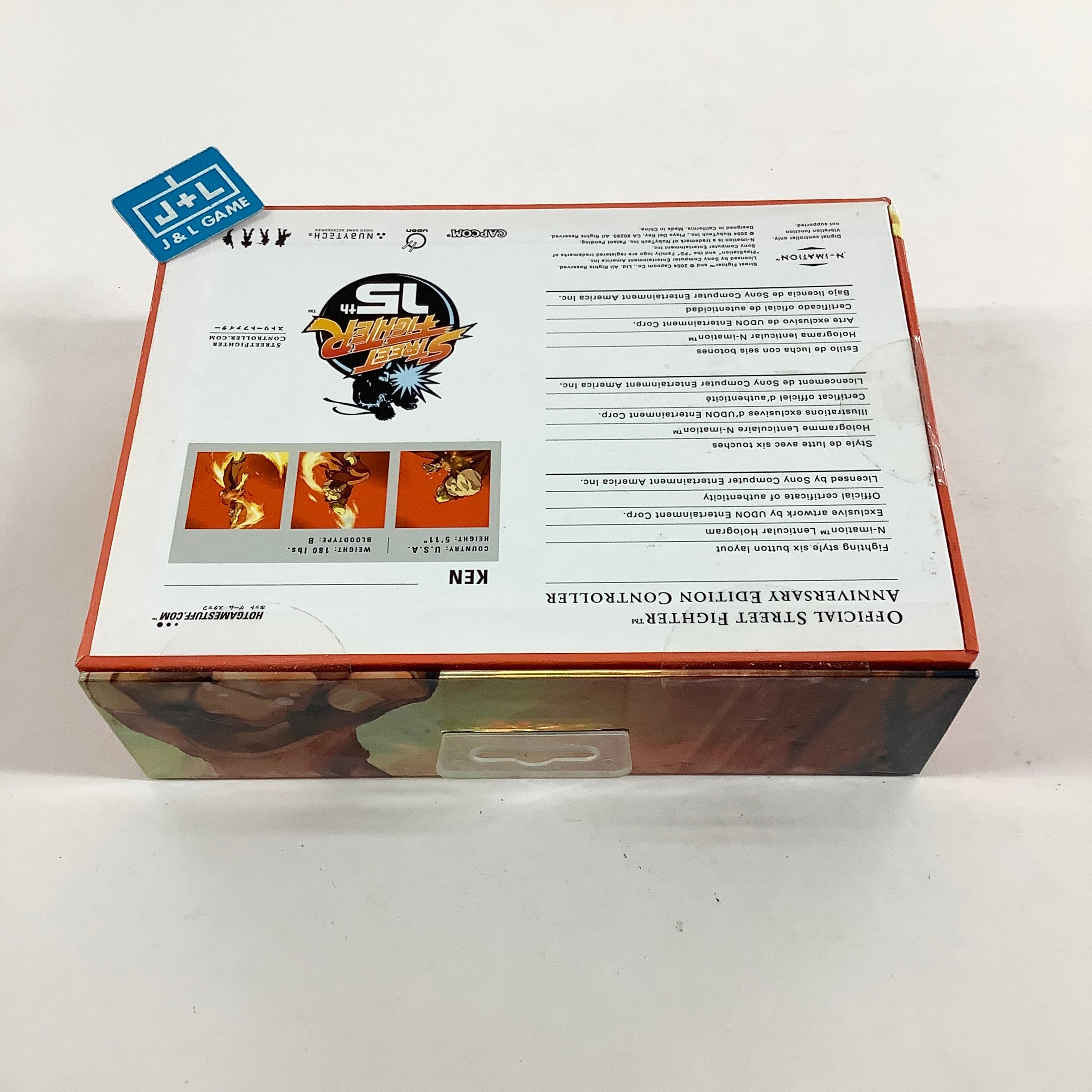 PlayStation 2 Street Fighter 15th Anniversary Edition Controller ( KEN ) - (PS2) PlayStation 2 ( European Import ) [Pre-Owned] Accessories Capcom