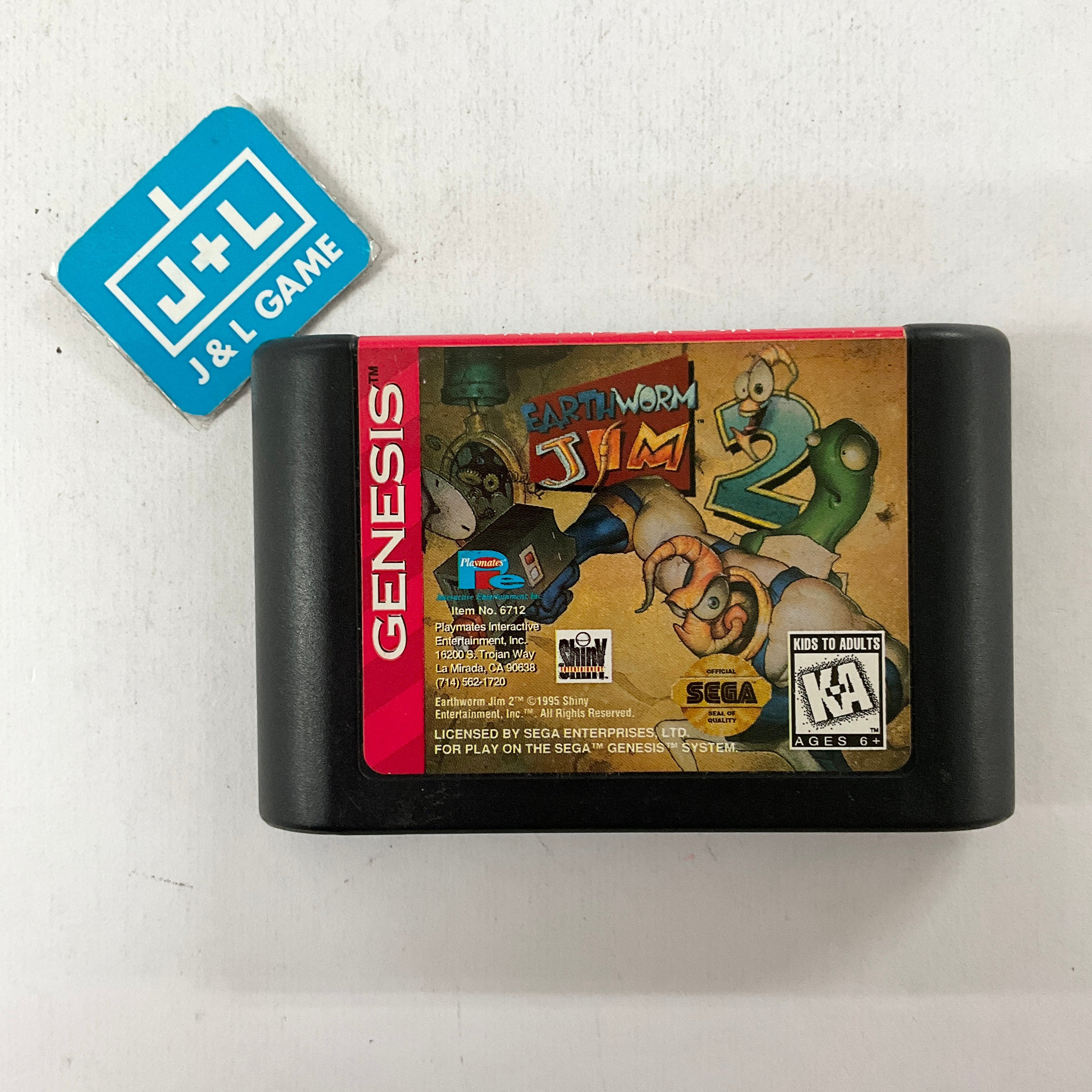 Earthworm Jim 2 - (SG) SEGA Genesis [Pre-Owned] | J&L Game