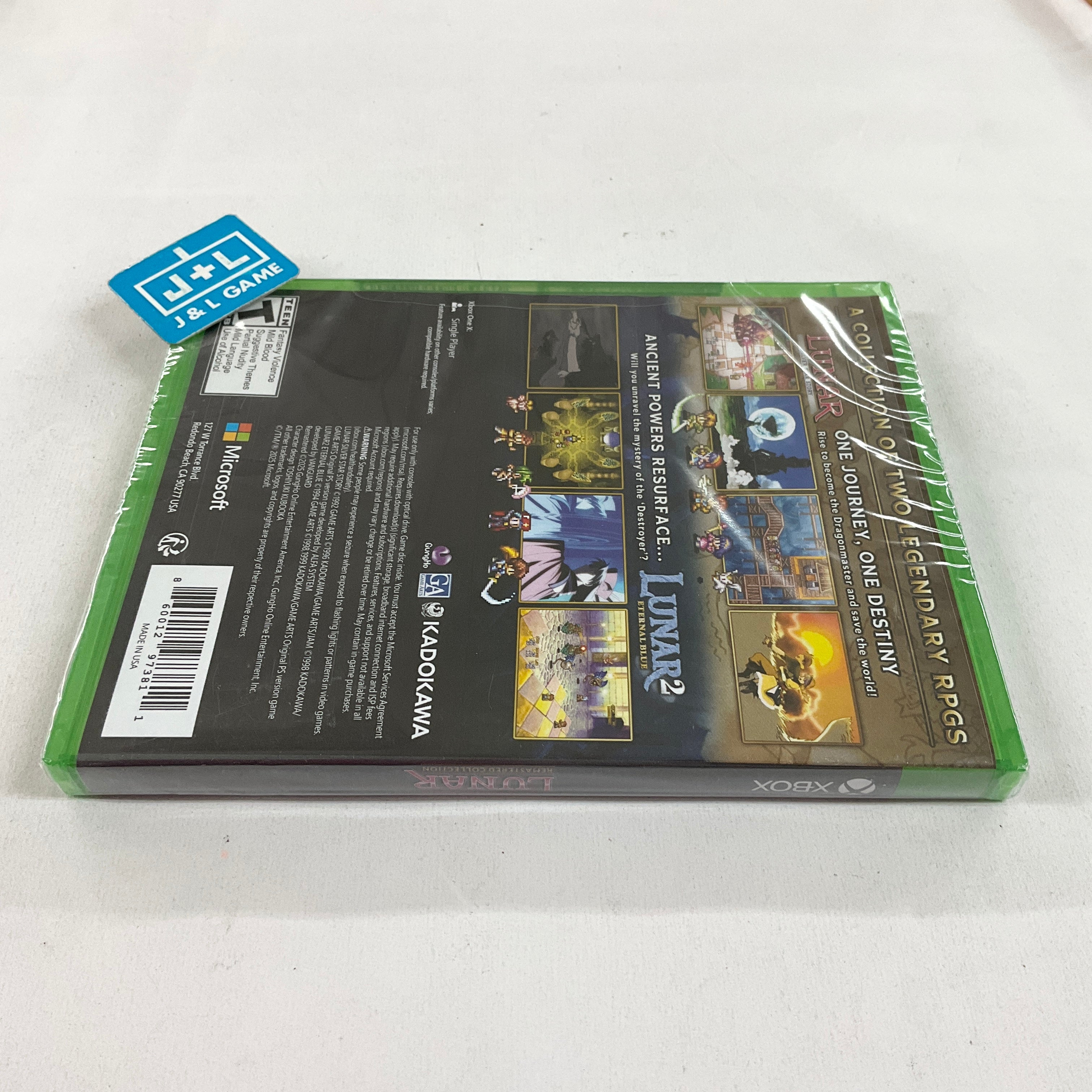 LUNAR Remastered Collection - (XB1) Xbox One | J&L Game