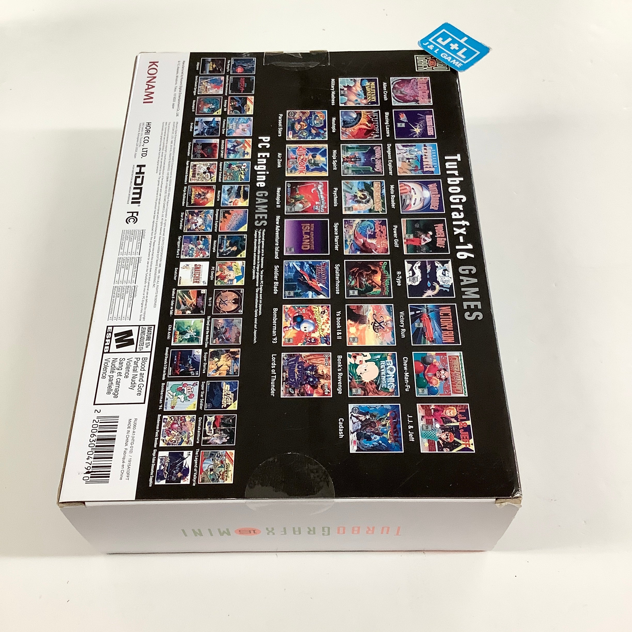 TurboGrafx-16 Mini Console - TurboGrafx-16 Video Games KONAMI JP