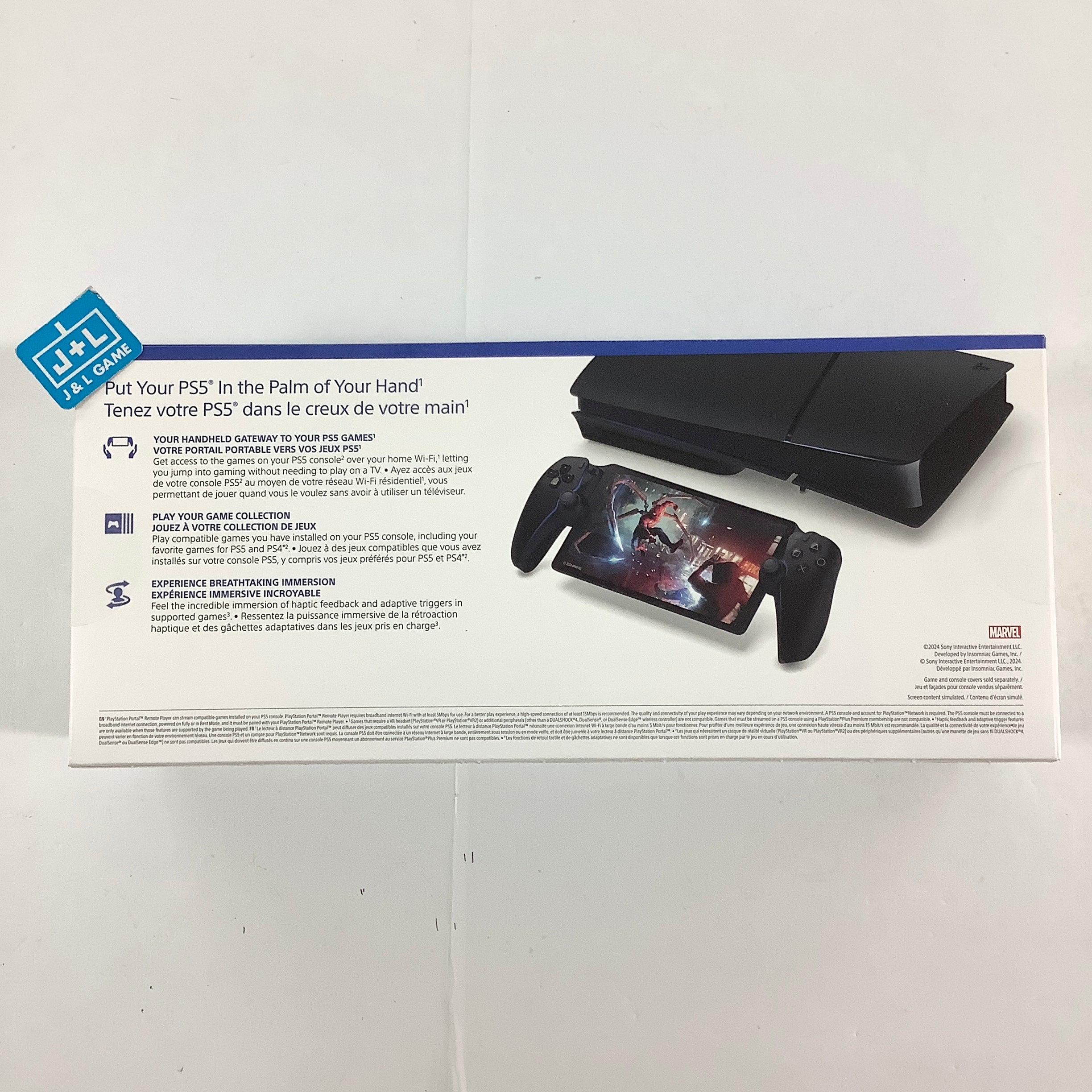 PlayStation Portal Remote Player (Midnight Black) - (PS5) PlayStation 5 ACCESSORIES PlayStation