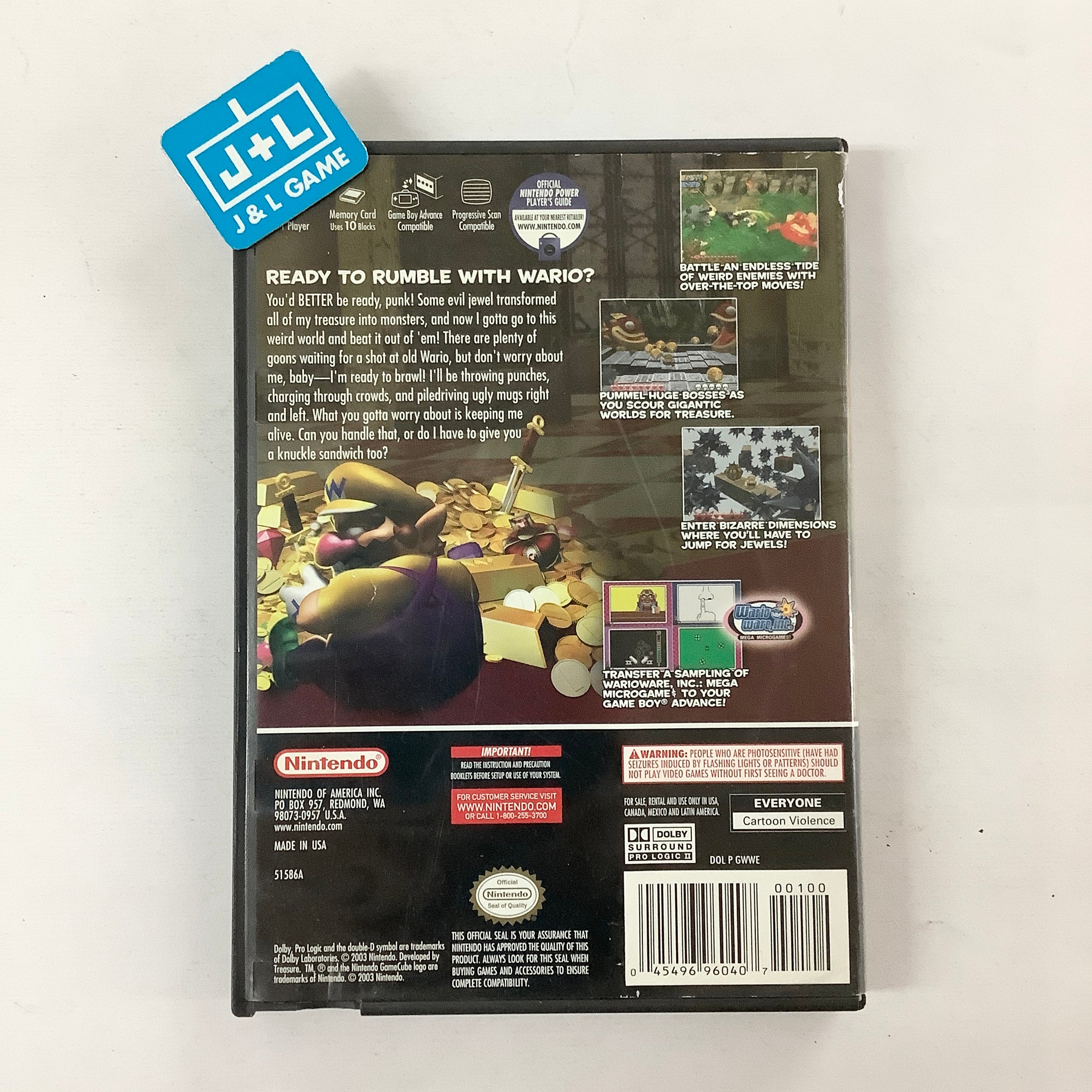 Wario World - (GC) GameCube [Pre-Owned] Video Games Nintendo   
