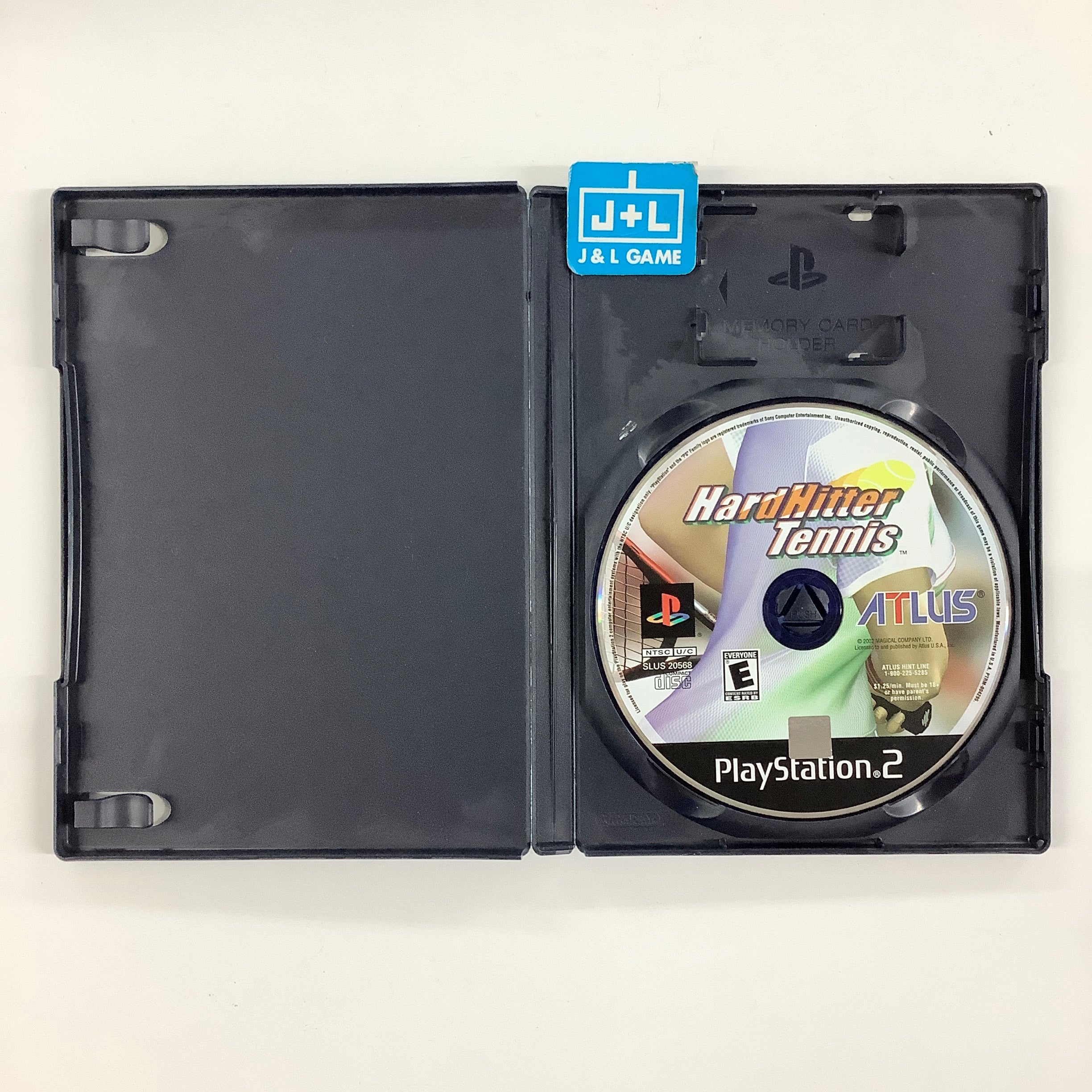 Hard Hitter Tennis - (PS2) PlayStation 2 [Pre-Owned] Video Games Atlus