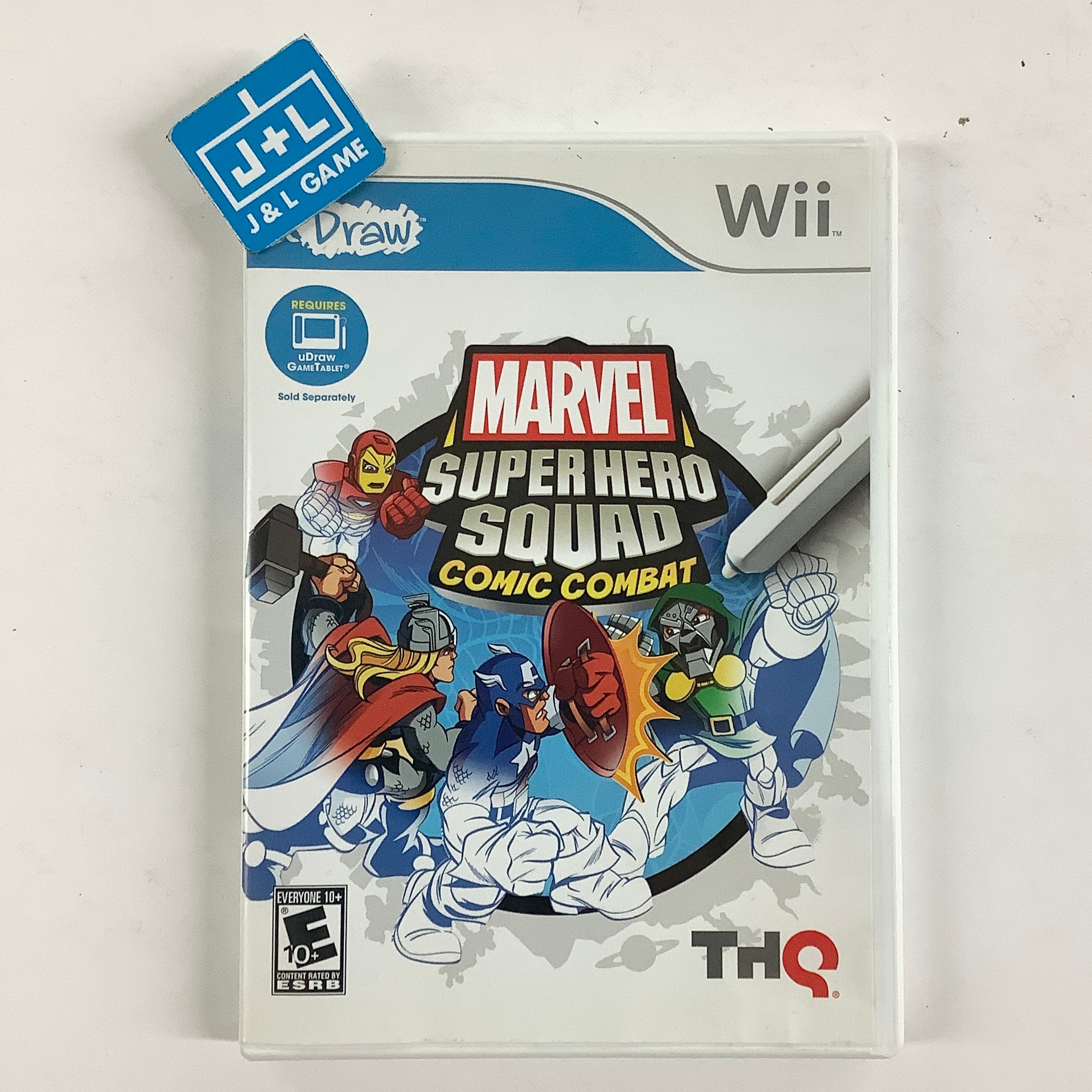 uDraw: Marvel Super Hero Squad: Comic Combat - Nintendo Wii [Pre-Owned] Video Games THQ
