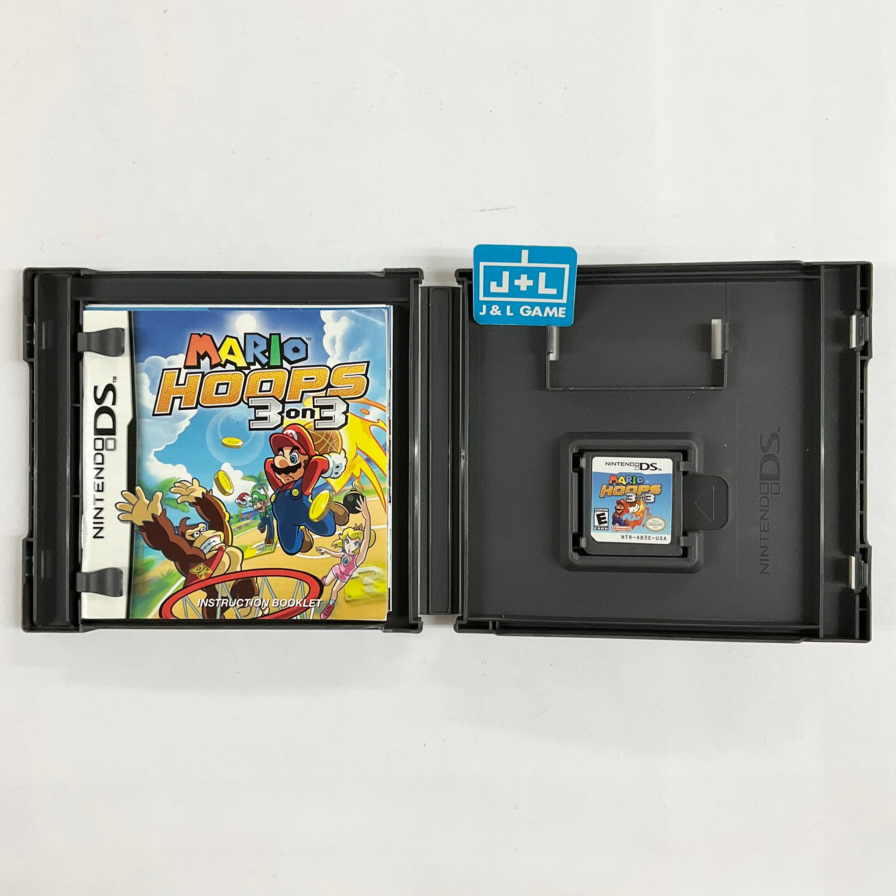 Mario Hoops 3 On 3 - (NDS) Nintendo DS [Pre-Owned] | J&L Game