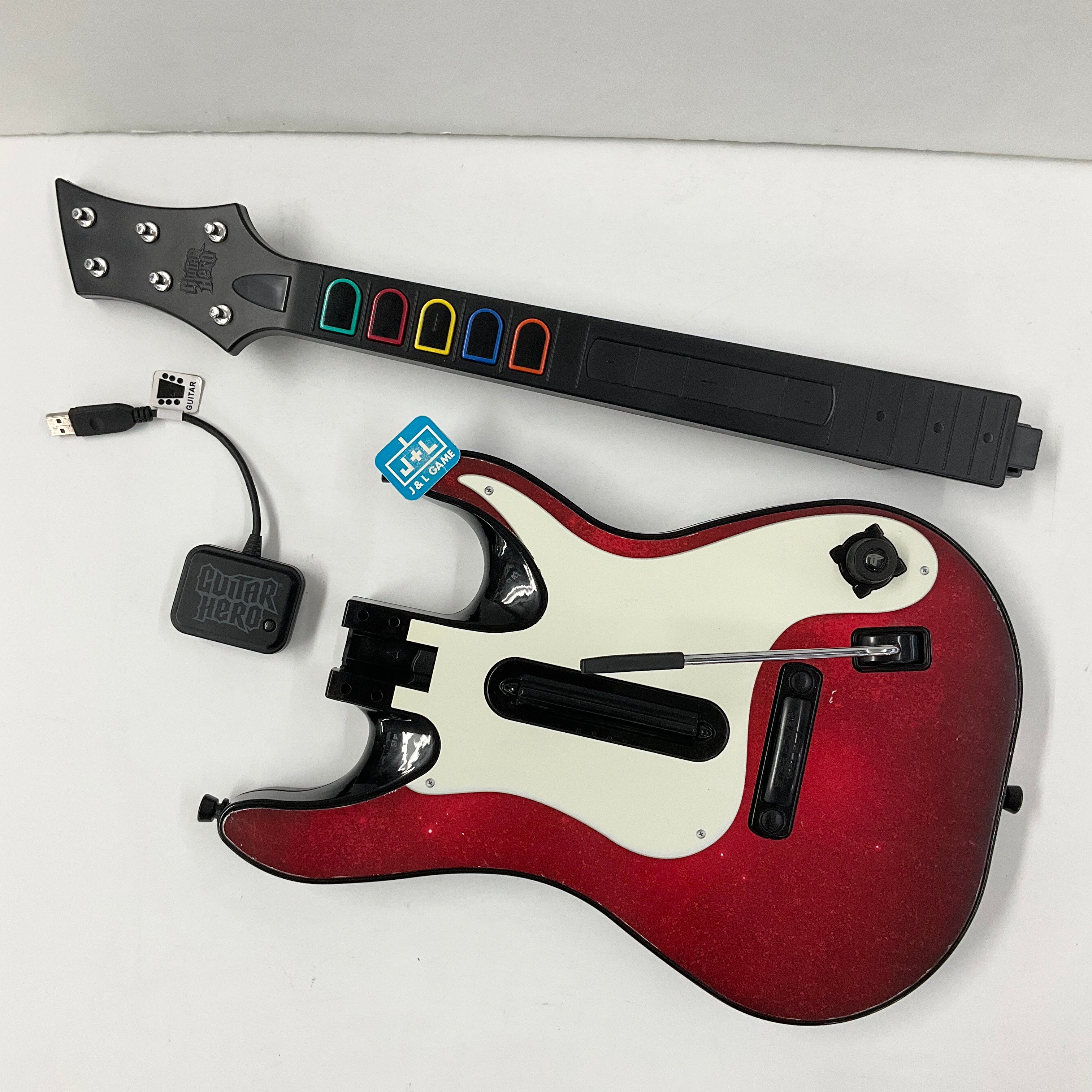 Playstation 3 guitar hero wireless guitar hotsell