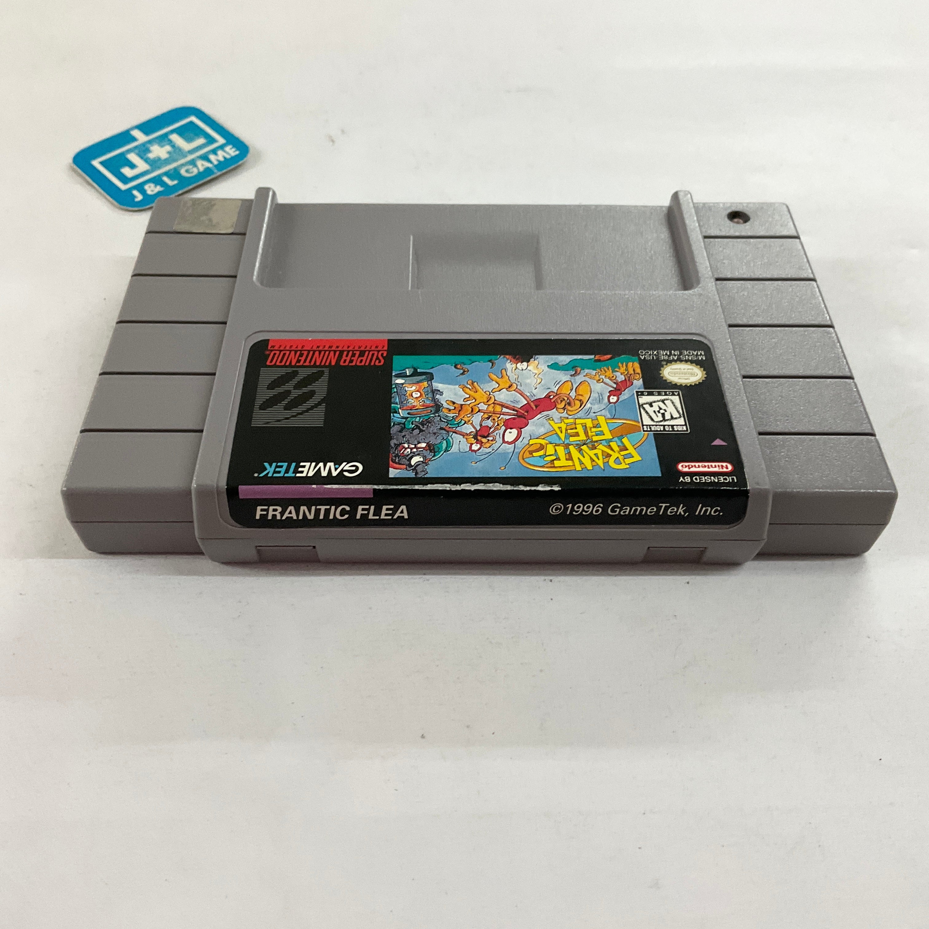 Frantic Flea - (SNES) Super Nintendo [Pre-Owned] Video Games GT Interactive   