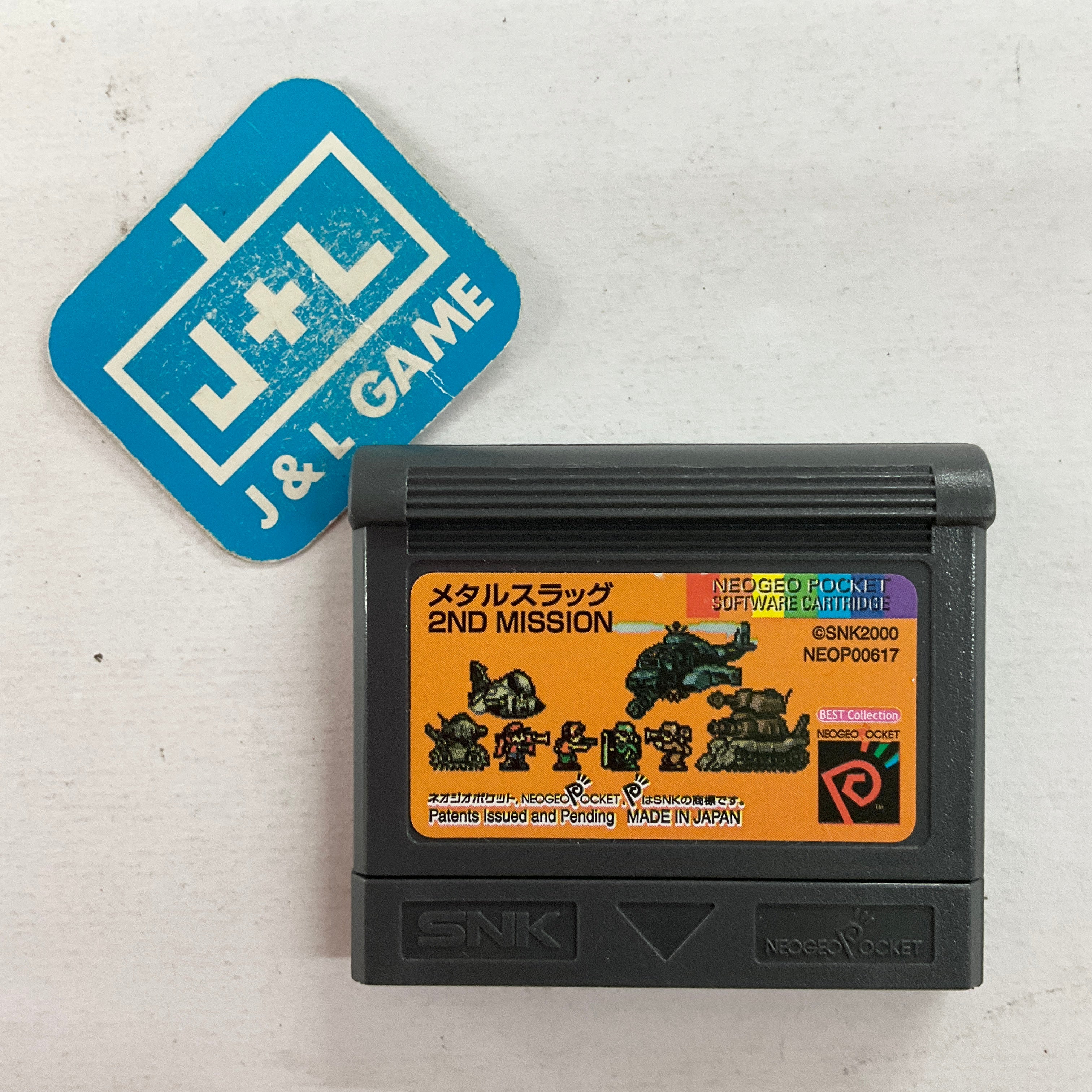 Metal Slug: 2nd Mission (Best Collection) – (NGPC) Neo Geo Pocket Color [Pre-Owned] (Japanese Import) Video Games SNK   
