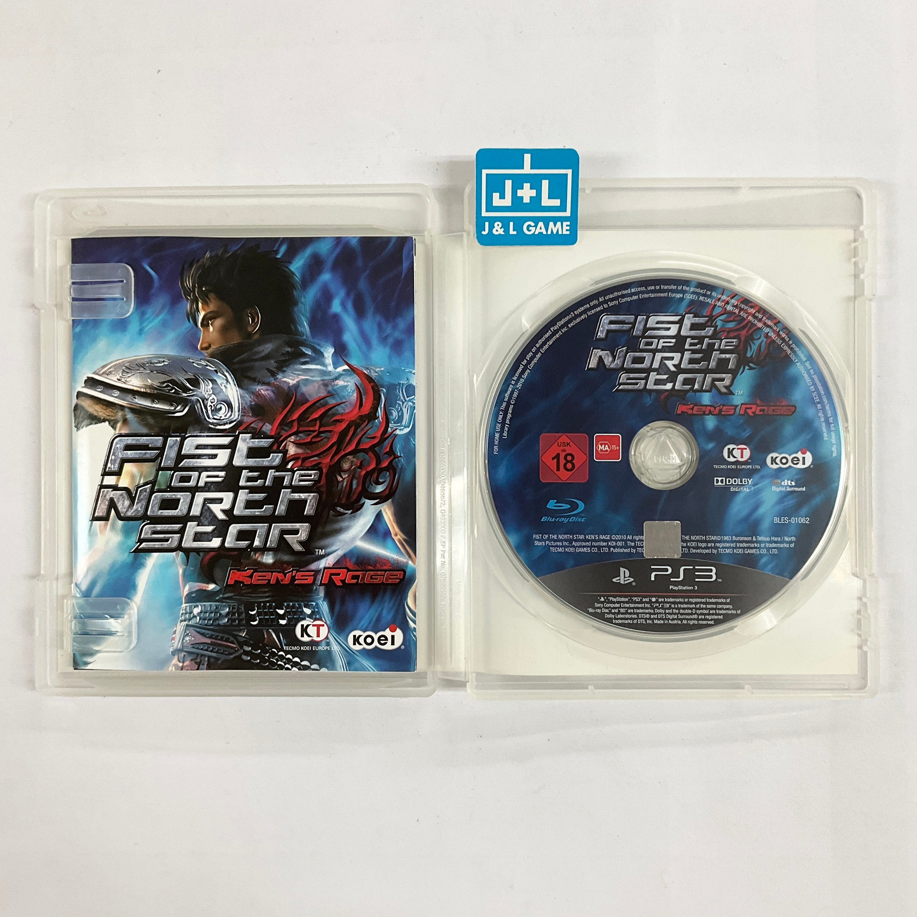 Fist of the North Star: Ken's Rage - (PS3) PlayStation 3 [Pre-Owned] (European Import) Video Games Tecmo   