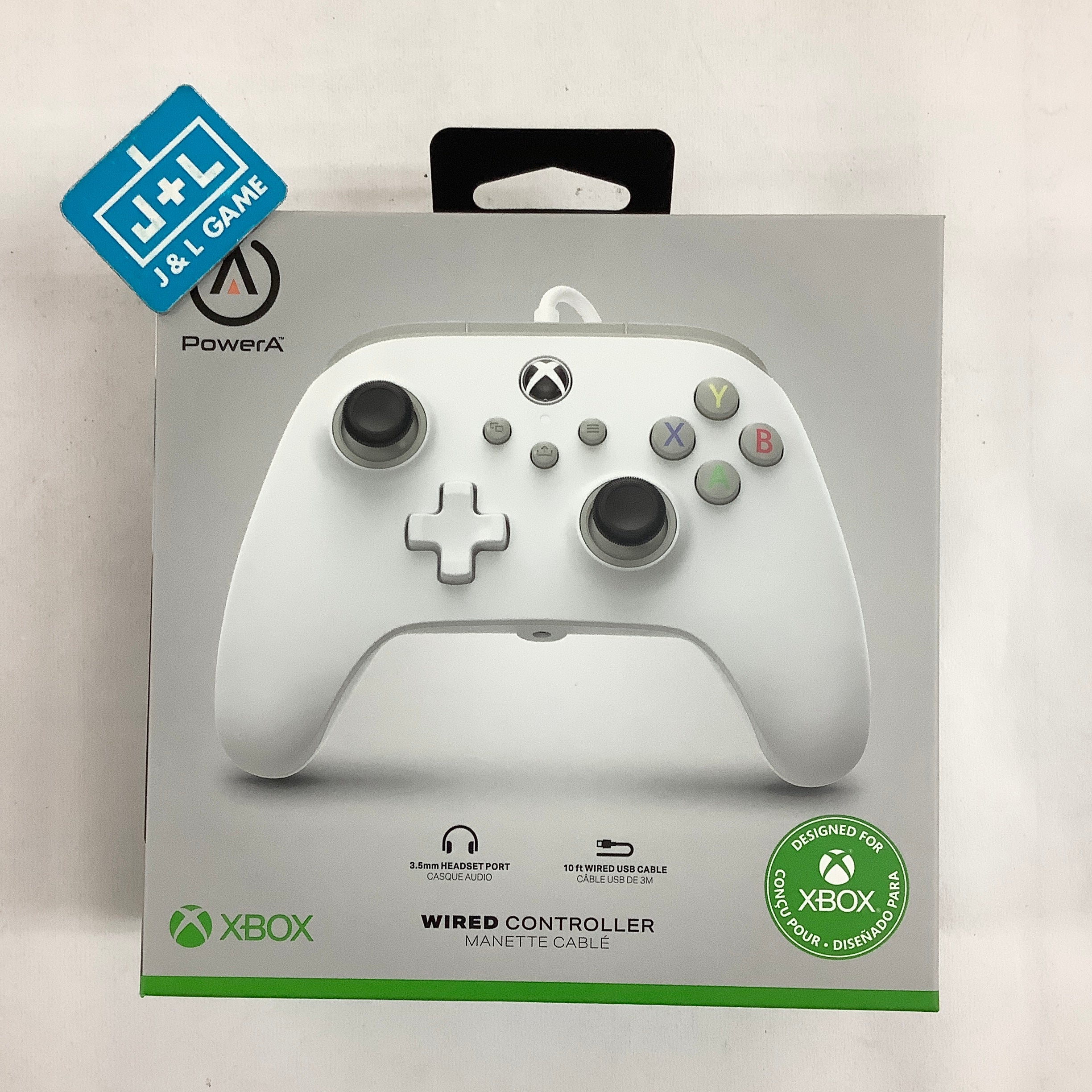 PowerA Enhanced Wired Controller (White) - (XSX) Xbox Series X
