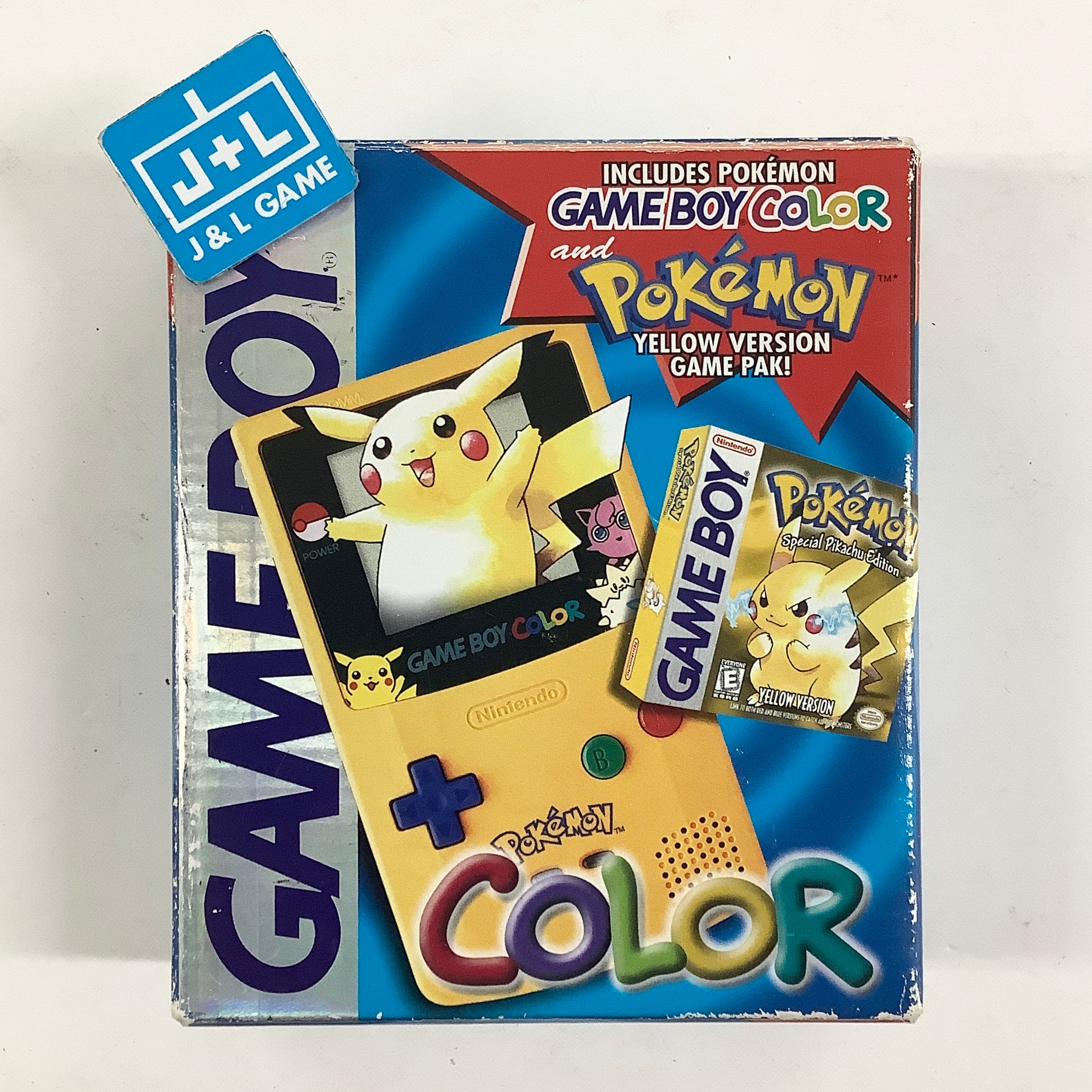 Nintendo Game Boy Color Console (Pokemon Yellow) - (GBC) Game Boy Color [Pre-Owned]