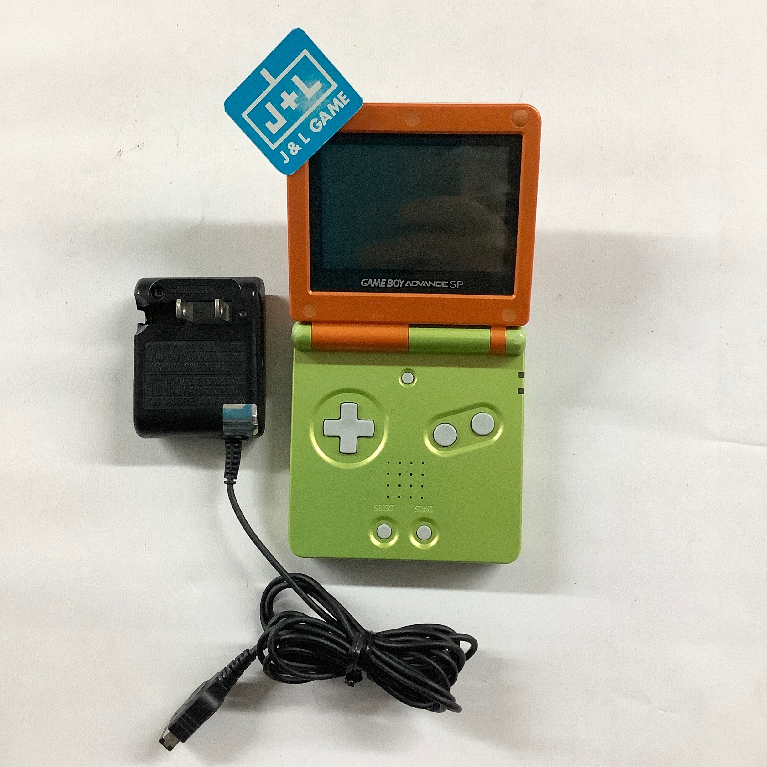Nintendo Game Boy Advance SP Console AGS-001 (Spice Orange/Lime Green) - (GBA) Game Boy Advance SP [Pre-Owned] Consoles Nintendo