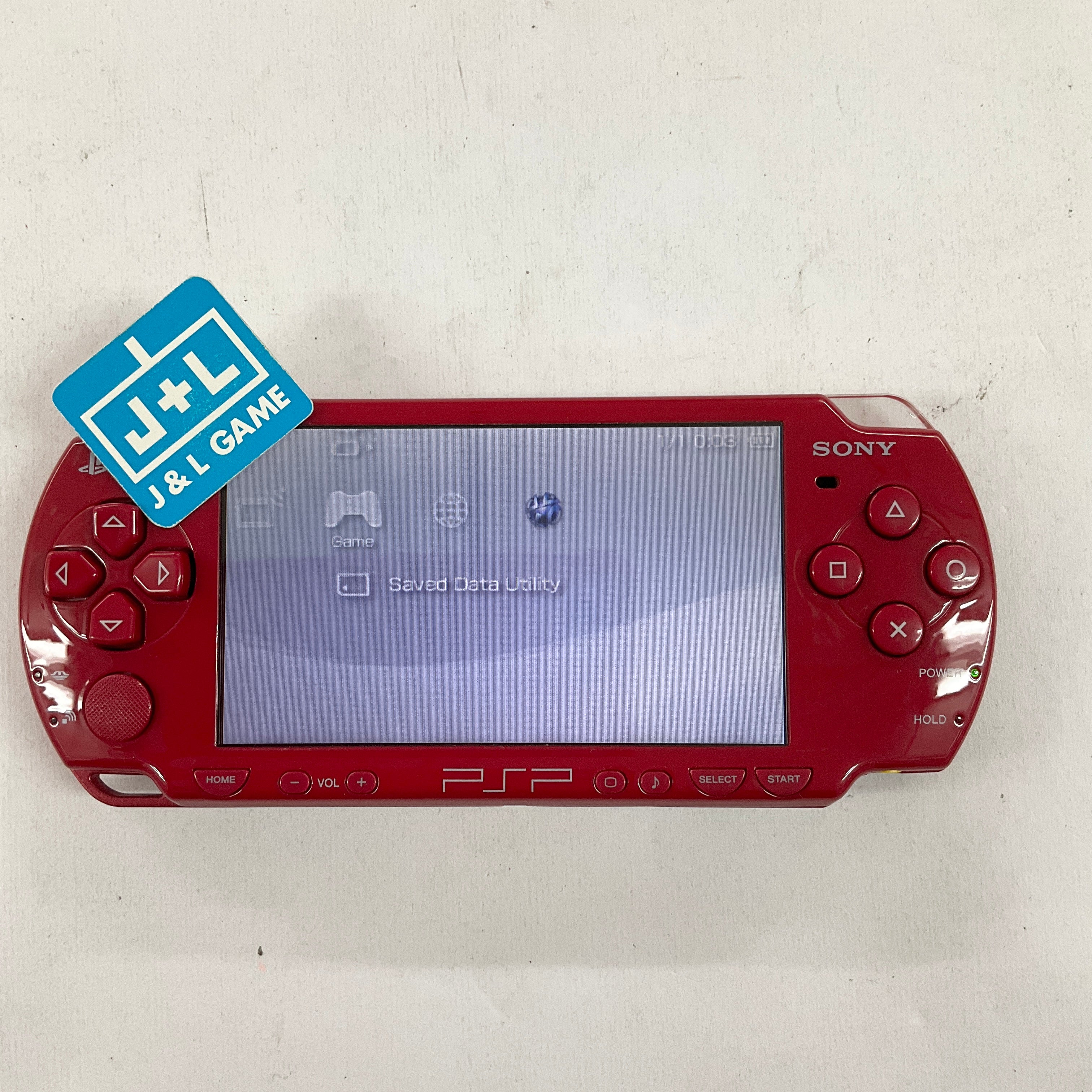Sony PlayStation Portable 2000 Console (Red) - Sony PSP [Pre-Owned] Consoles Sony