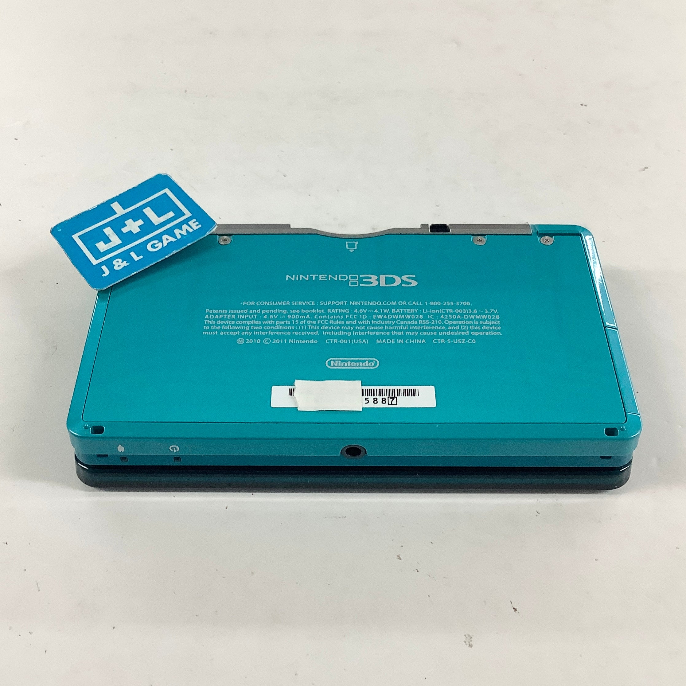 Nintendo 3DS Console (Aqua Blue) - Nintendo 3DS [Pre-Owned] Consoles Nintendo